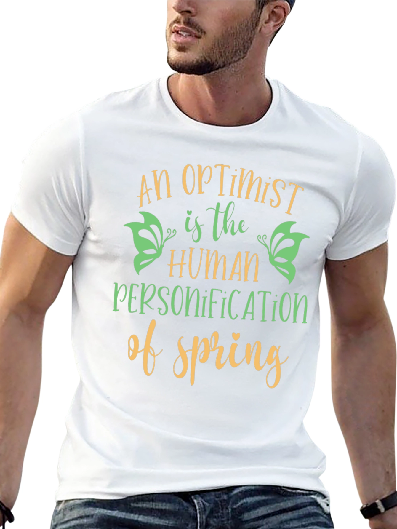 Optimist Spring T-Shirt - Unisex Graphic Tee