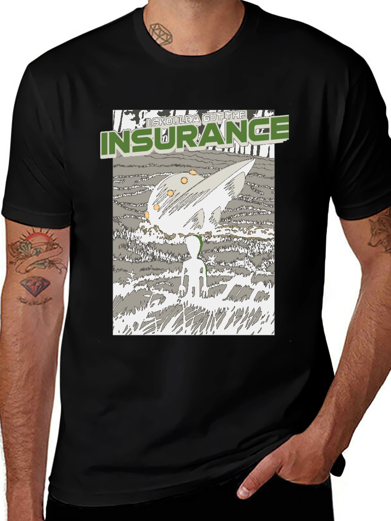 Insurance Humor Graphic Tee