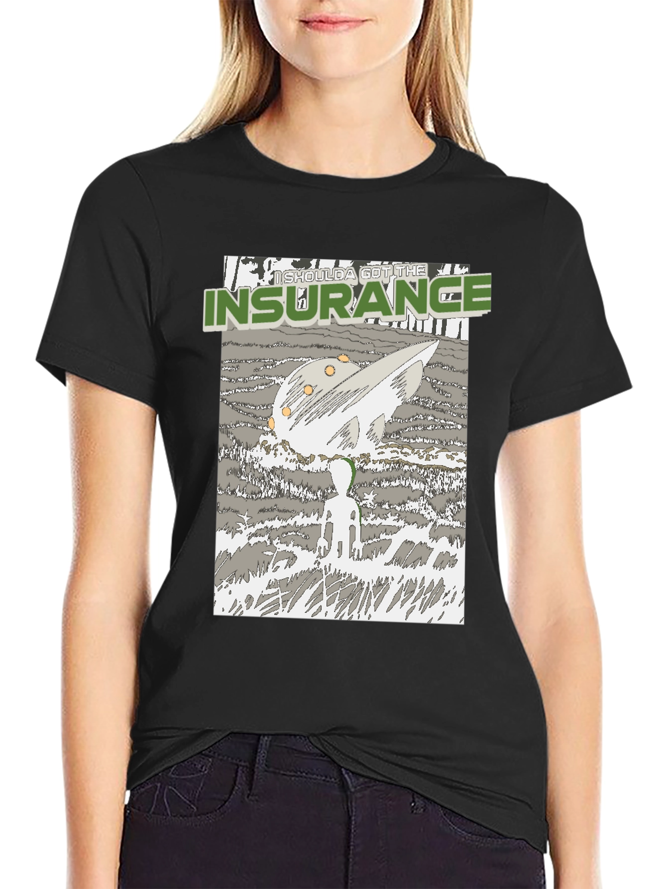 Insurance Humor Graphic Tee
