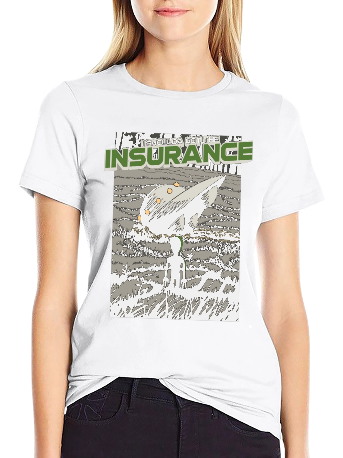 Insurance Humor Graphic Tee