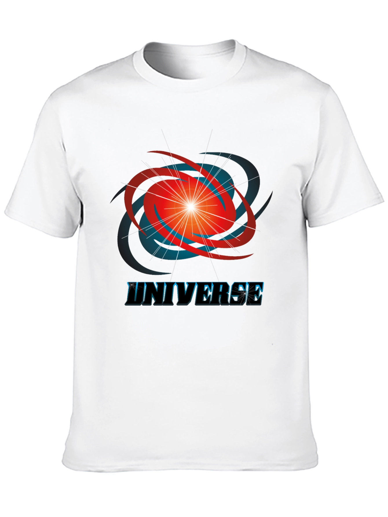 Universe Graphic T-Shirt - Mens Black Tee