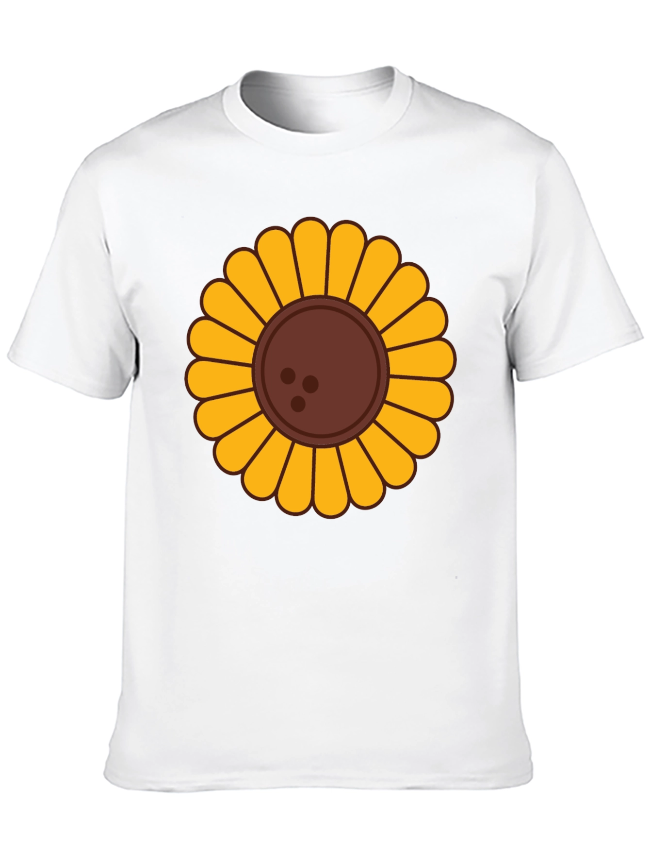 Sunflower Graphic T-Shirt - Unisex Black Tee