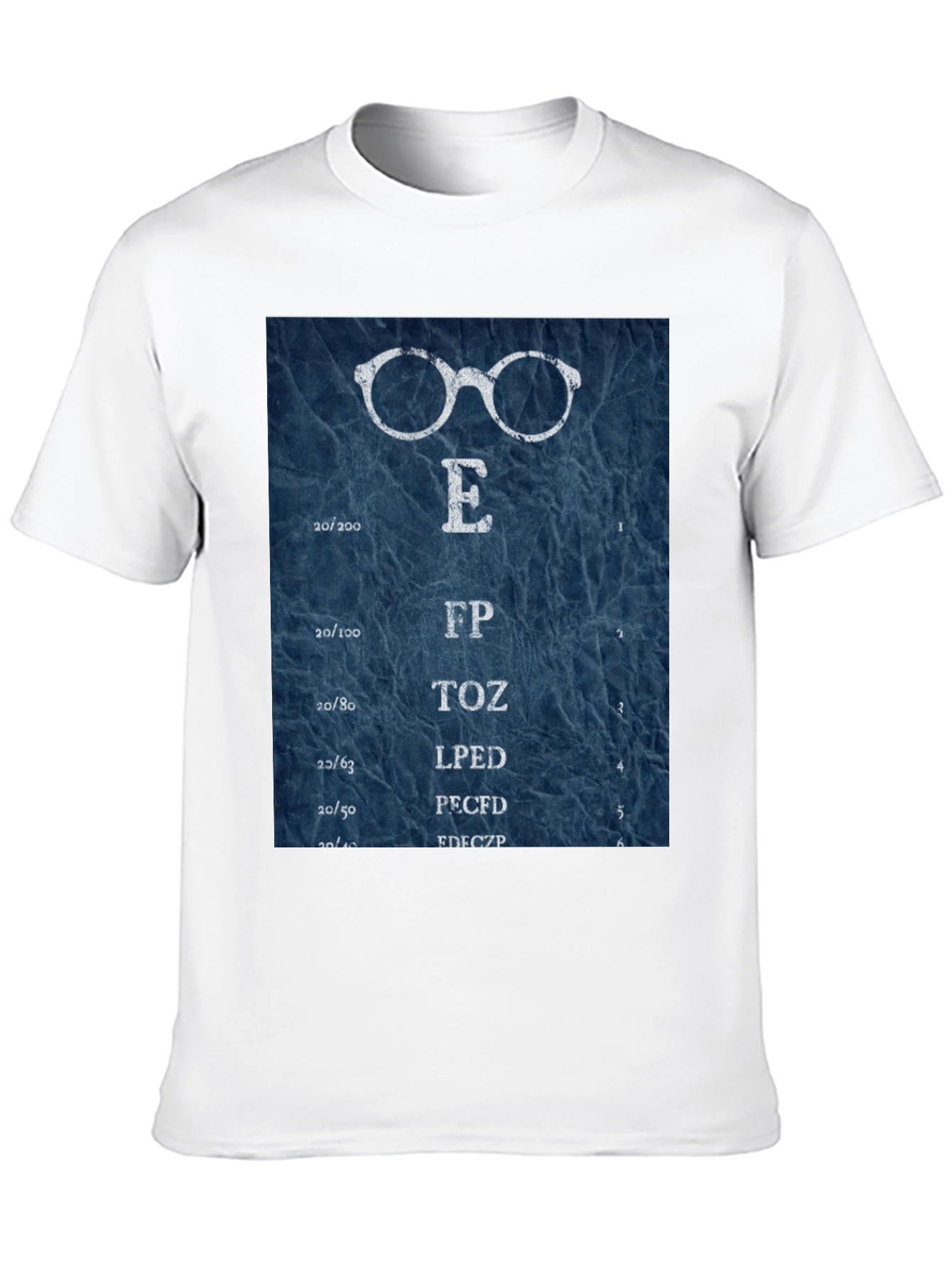 Eye Chart T-Shirt - Vision Test Novelty Tee
