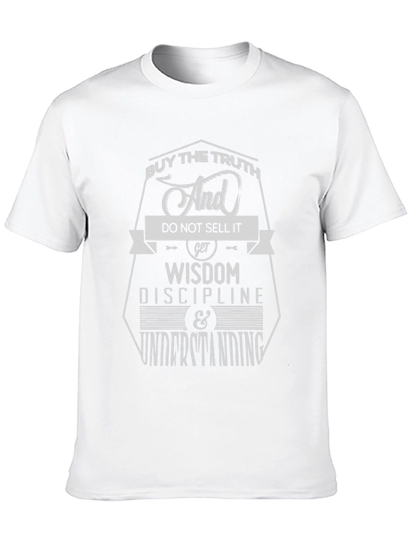 Truth Wisdom Discipline & Understanding Graphic Tee