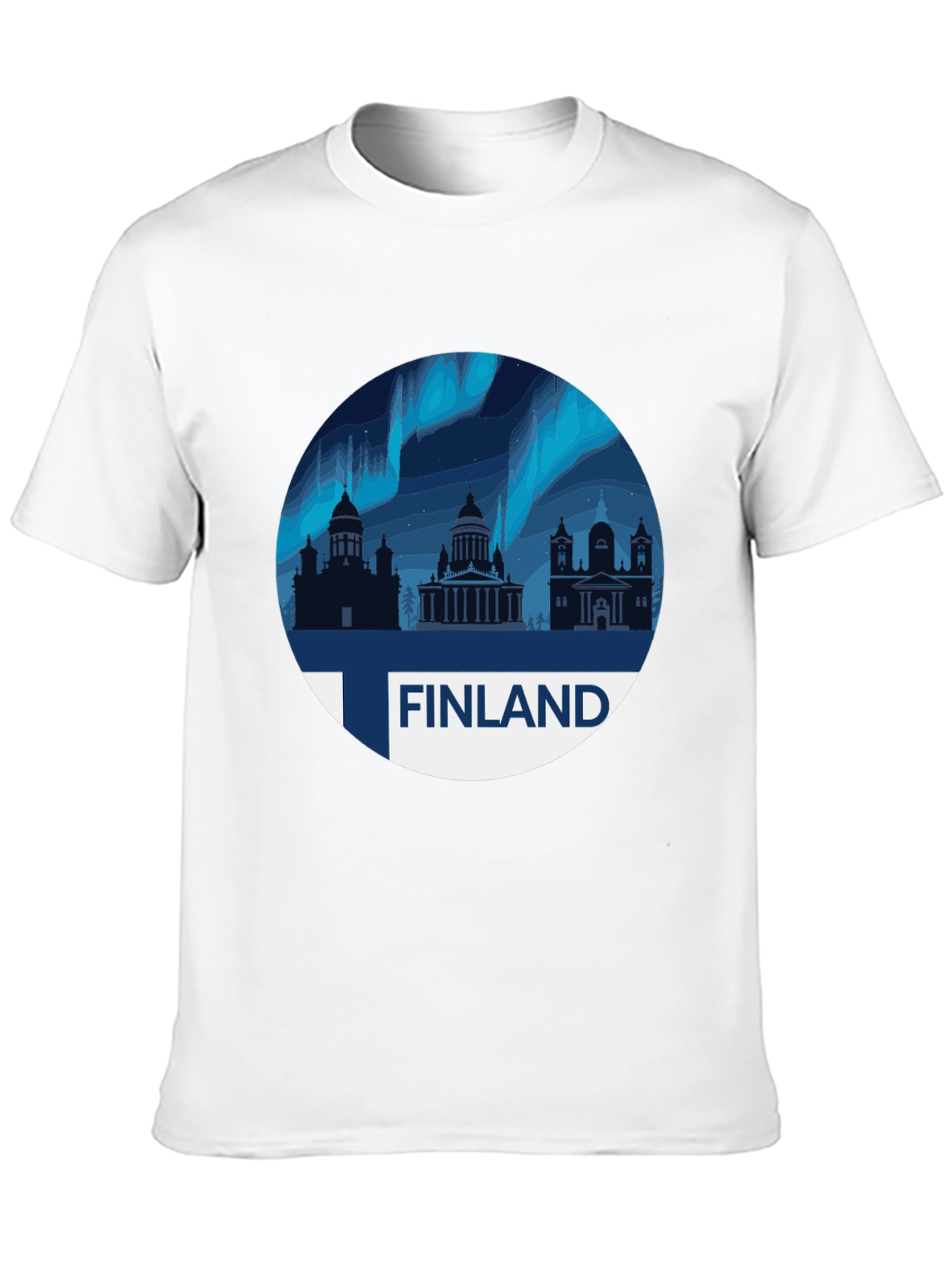 Finland Aurora Borealis T-Shirt