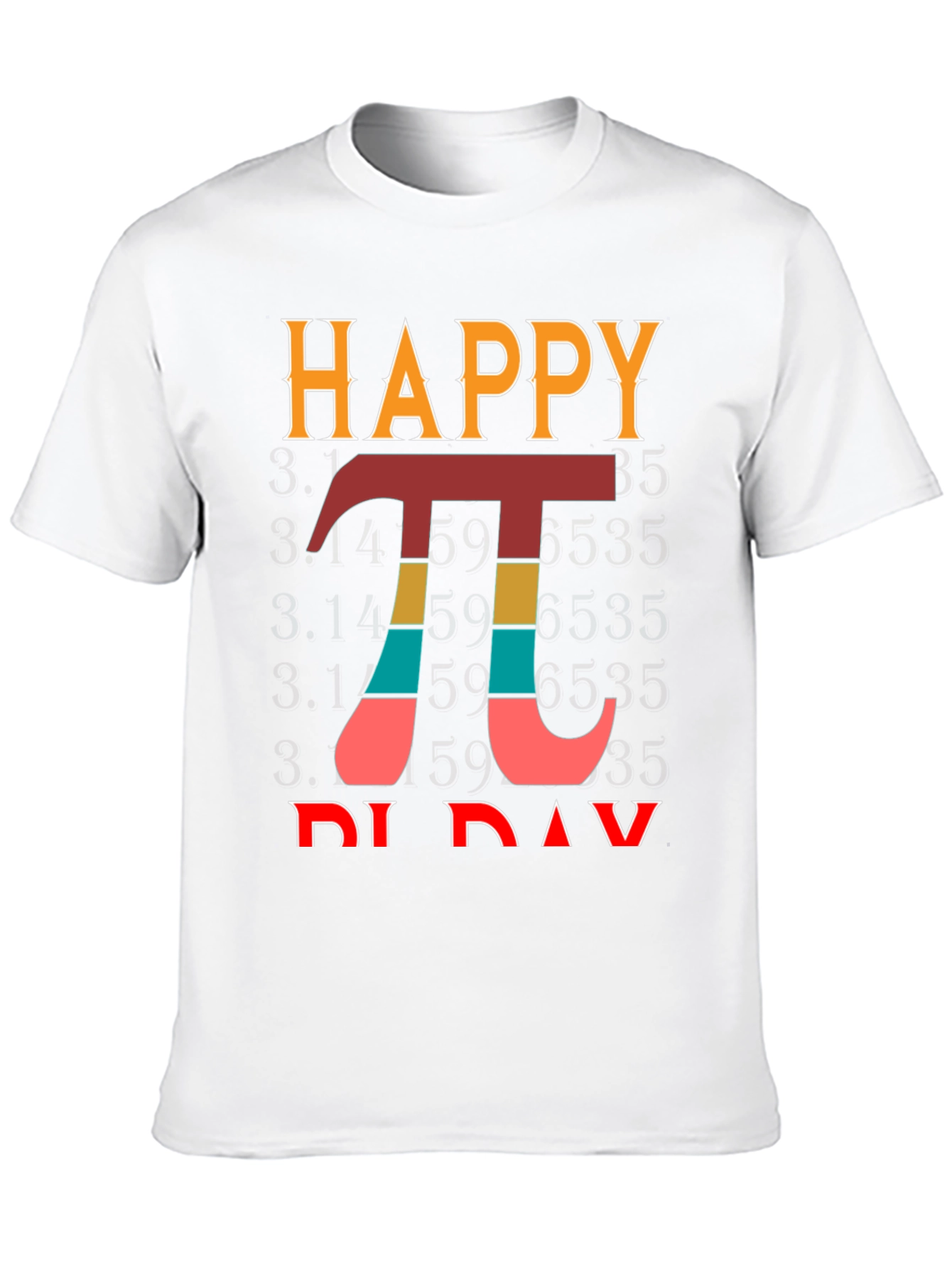 Happy Pi Day Graphic T-Shirt