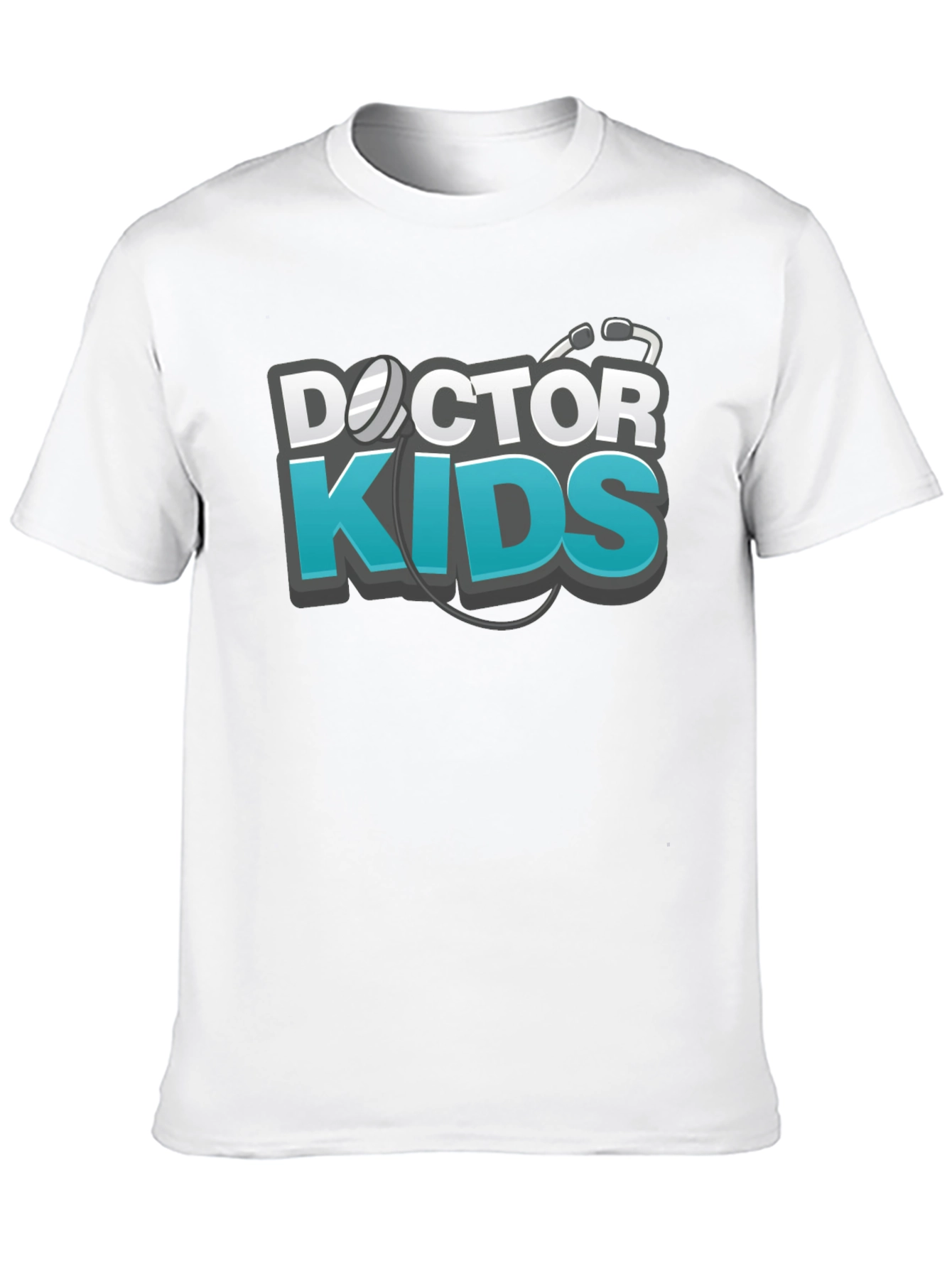 Doctor Kids Graphic Black T-Shirt