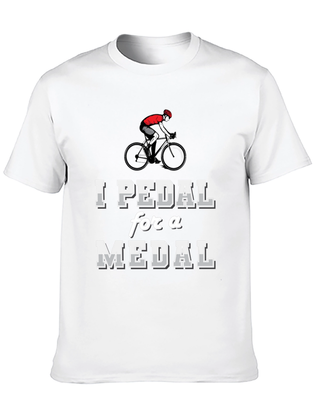 I Pedal for a Medal Cycling T-Shirt