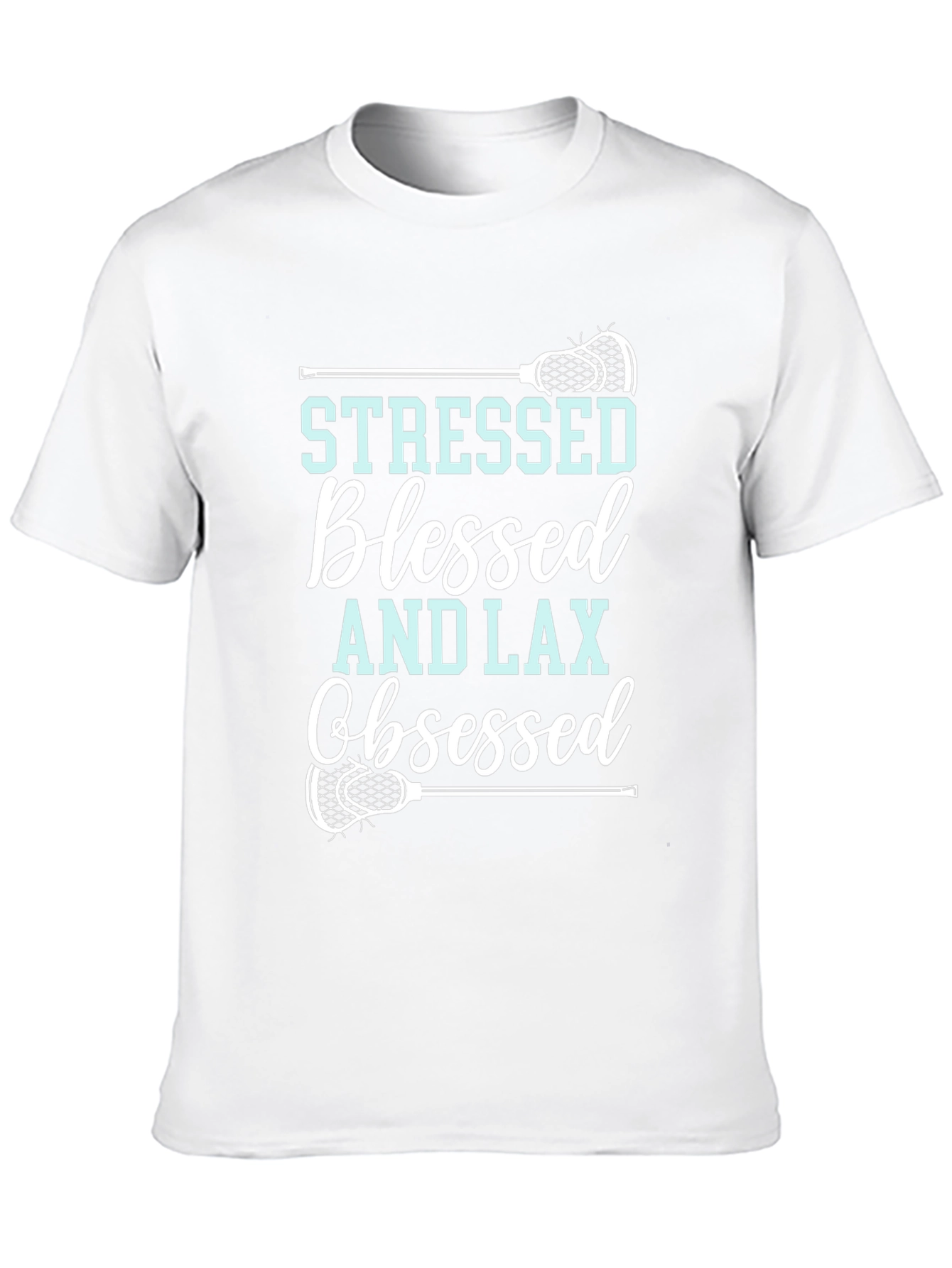 Stressed Blessed And Lax Obsessed T-Shirt