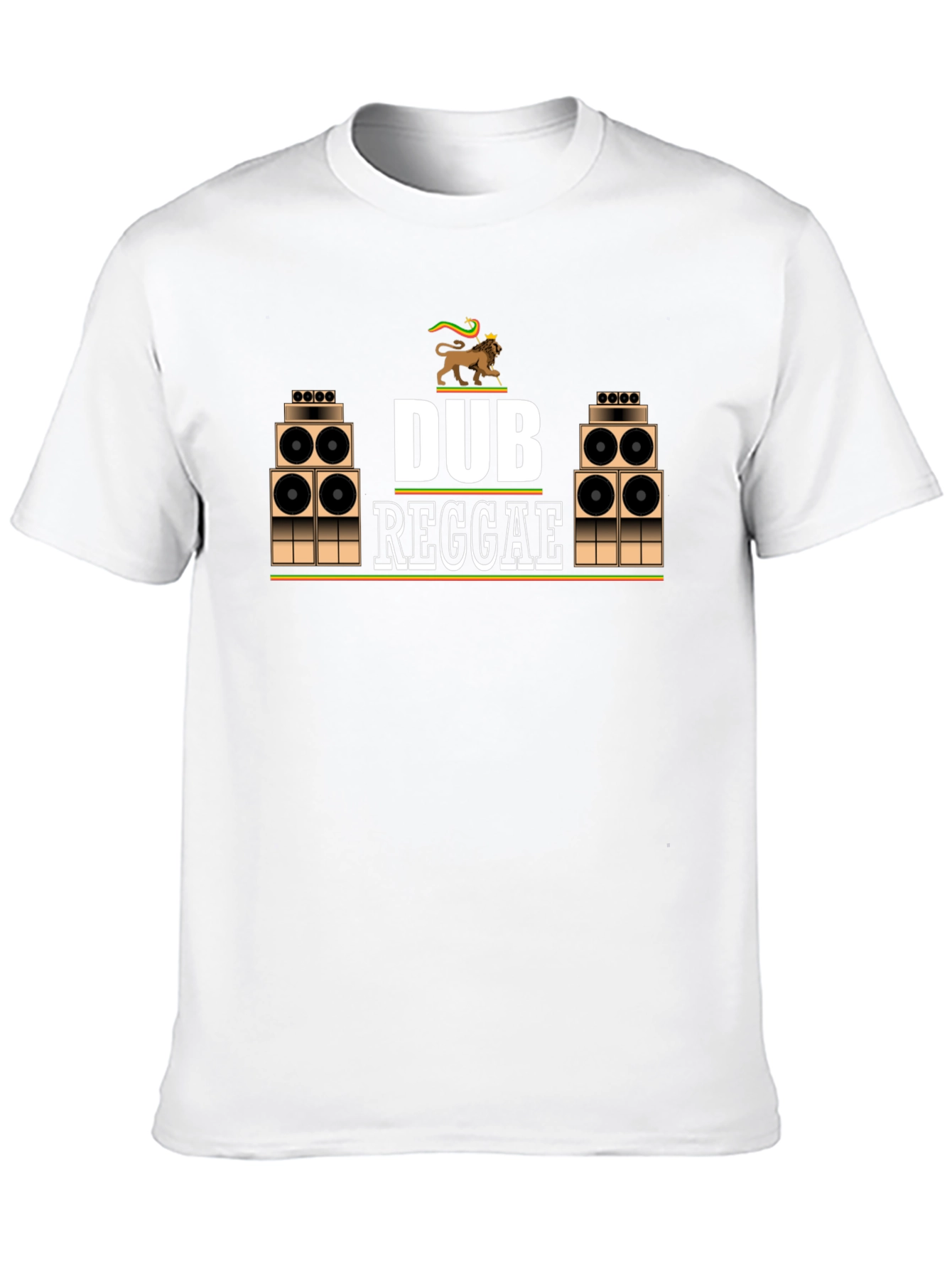 Dub Reggae Black T-Shirt - Jamaican Music