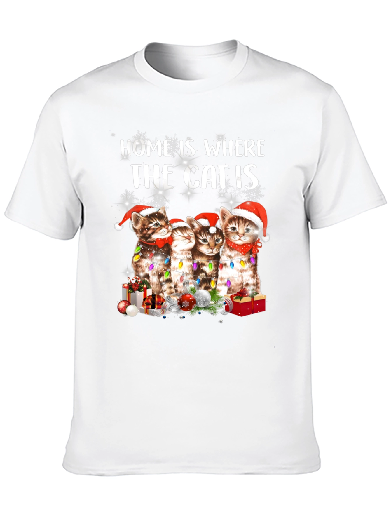 Christmas Cat Lover T-Shirt