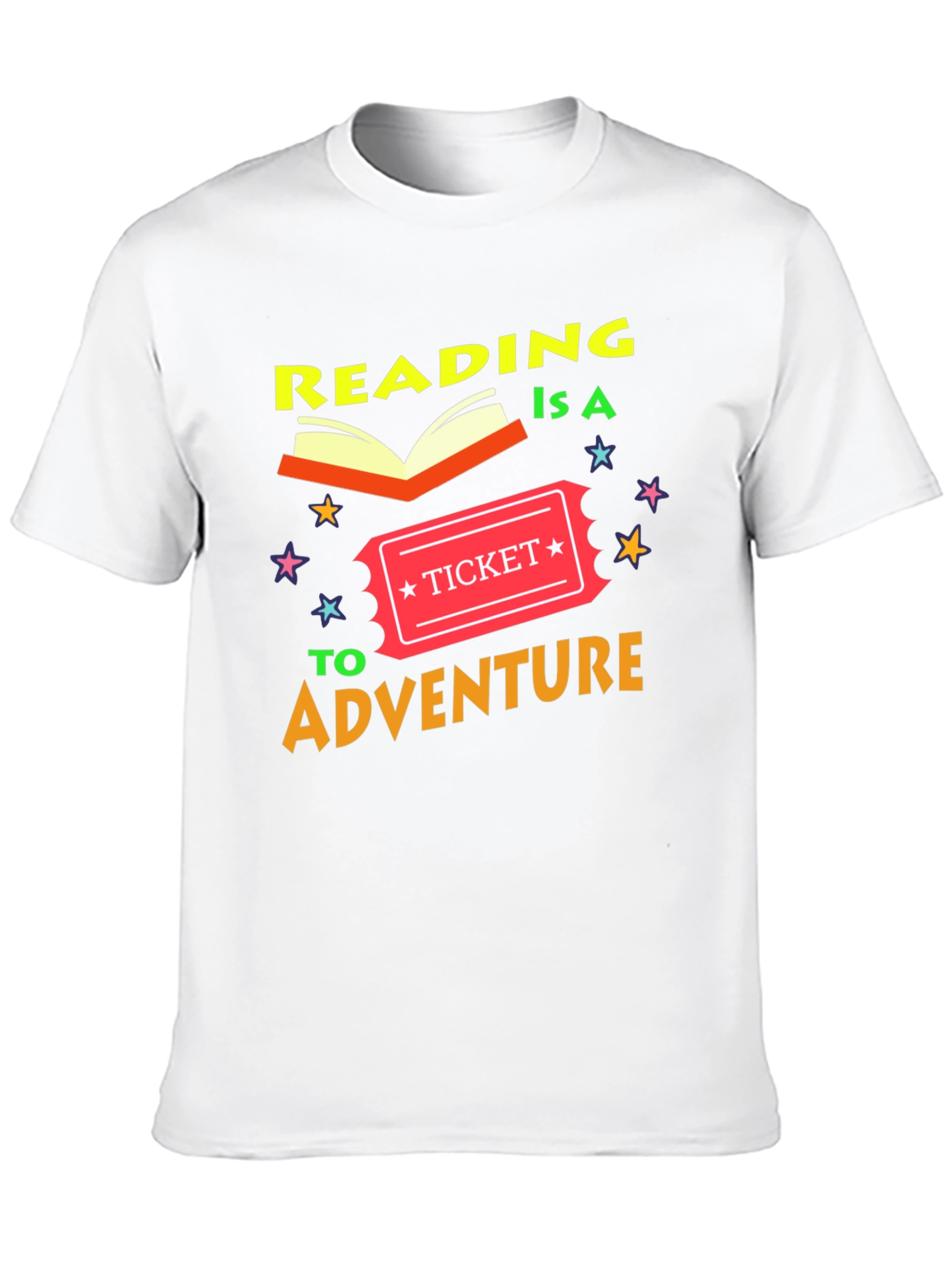 Reading is a Ticket to Adventure T-Shirt