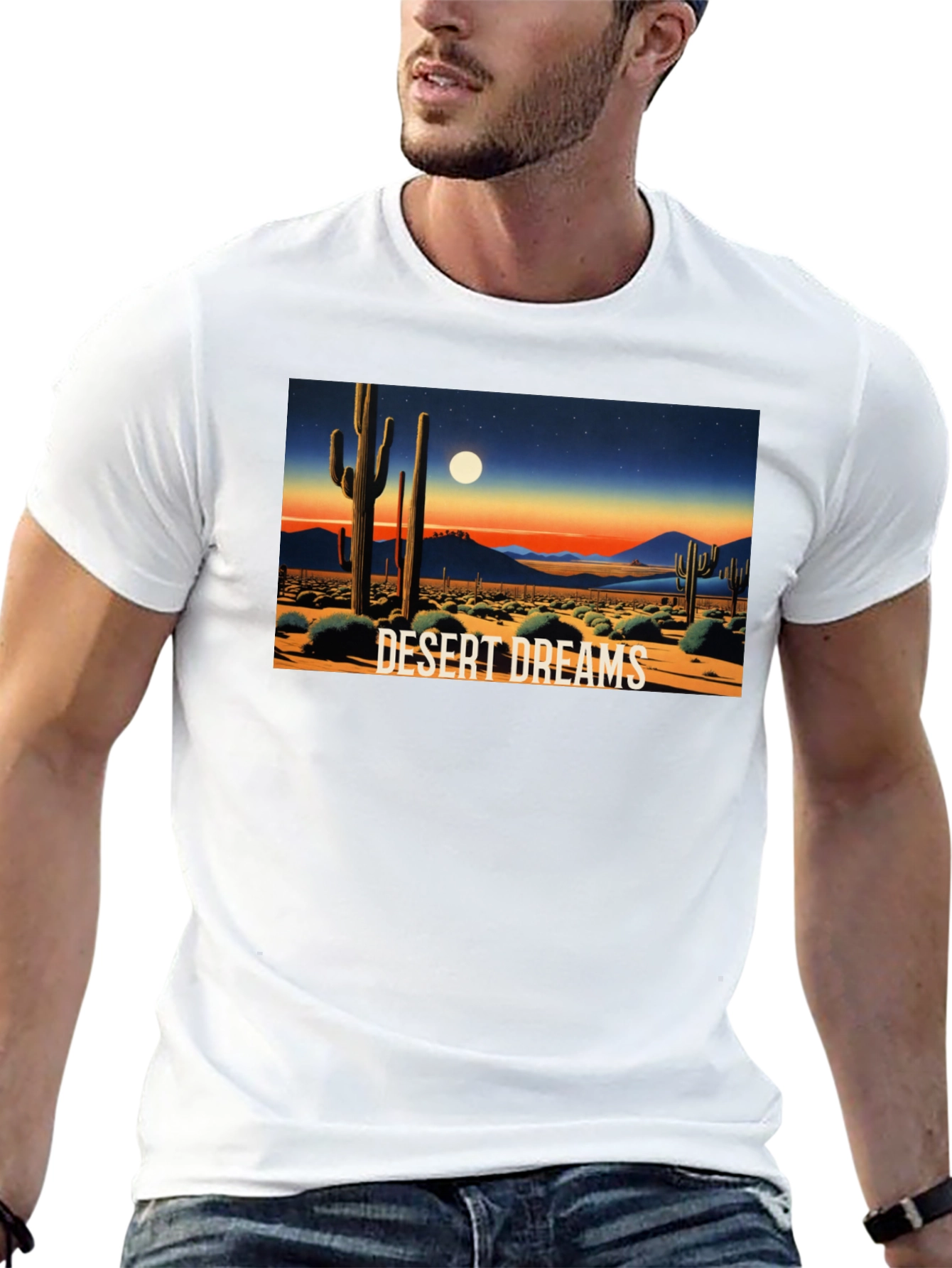 Desert Dreams Graphic Tee - Black