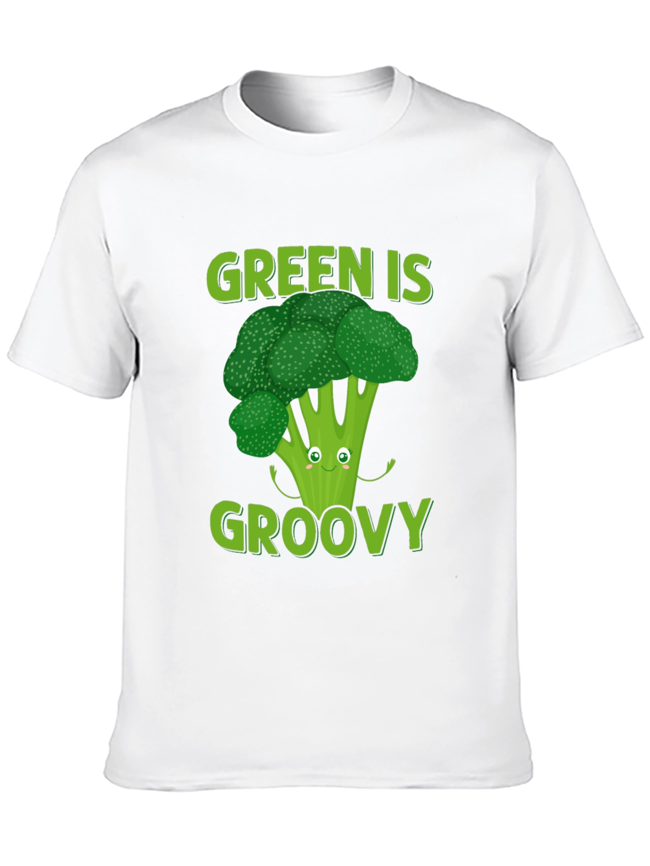 Green is Groovy Broccoli T-Shirt