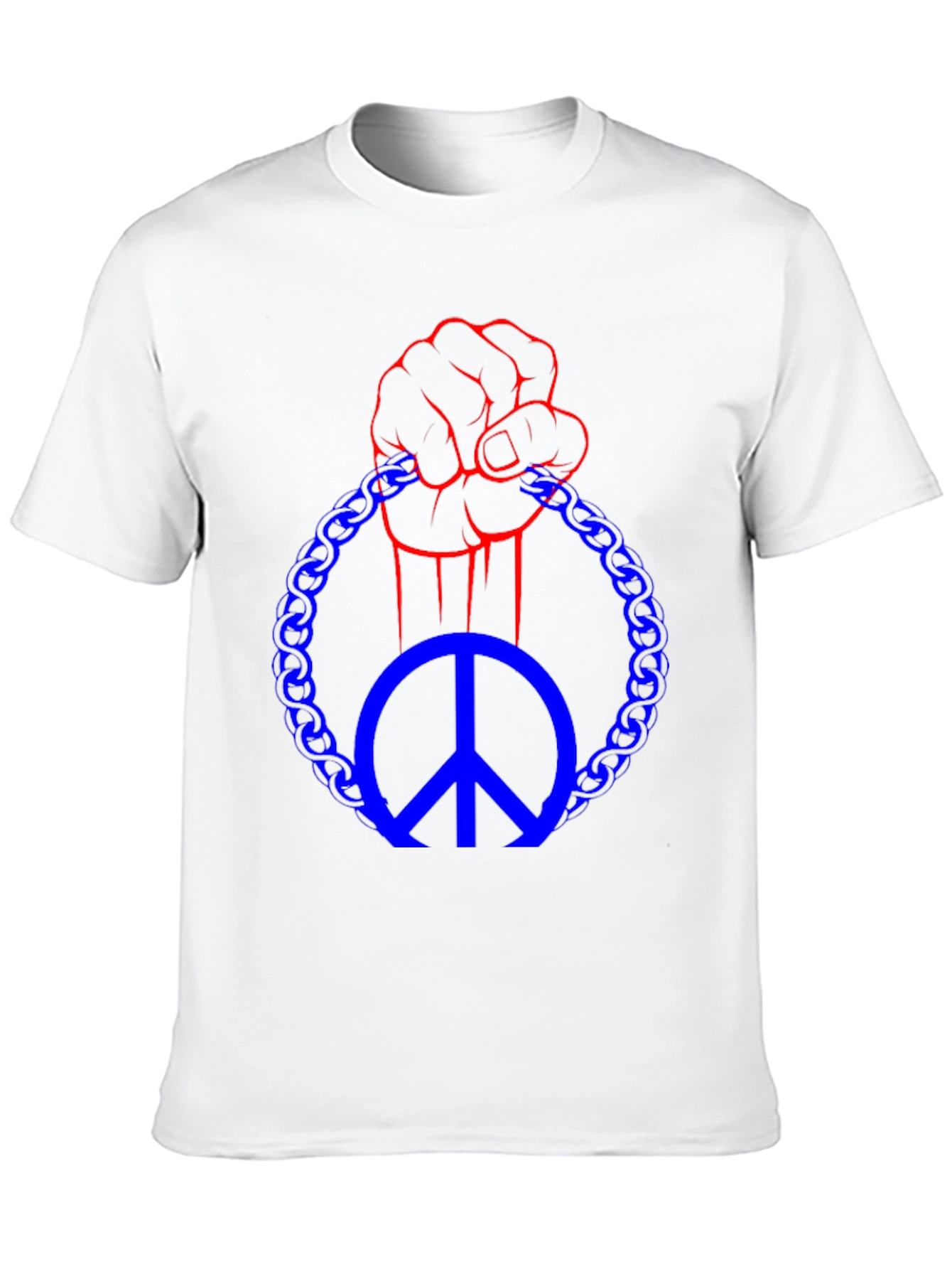 Peace Fist T-Shirt - Black Graphic Tee