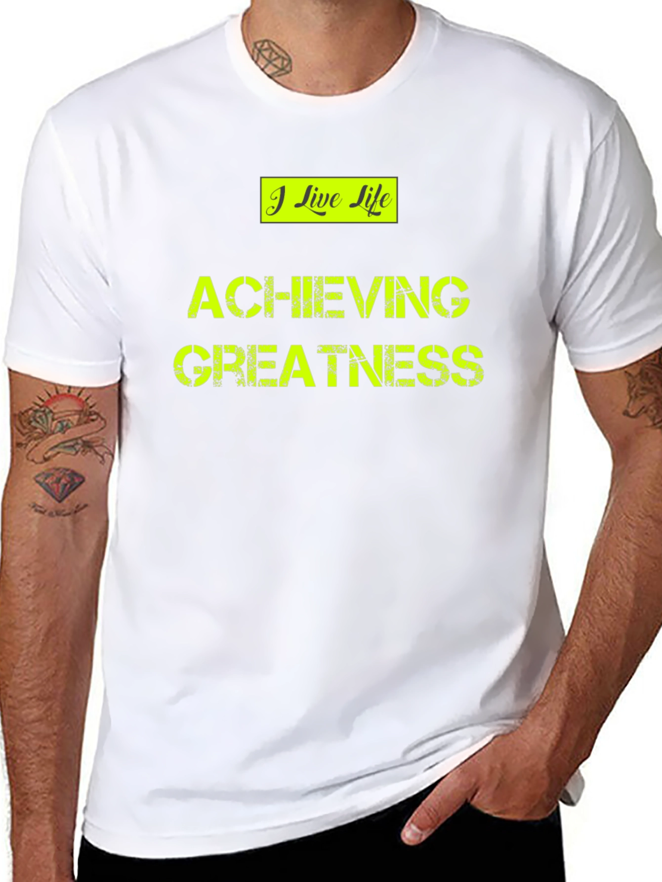 Achieving Greatness Graphic Tee