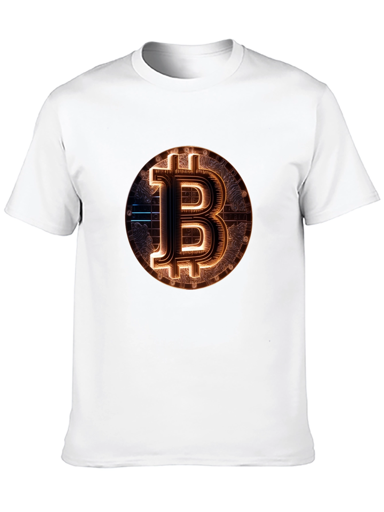 Bitcoin Graphic Tee - Crypto Currency Design
