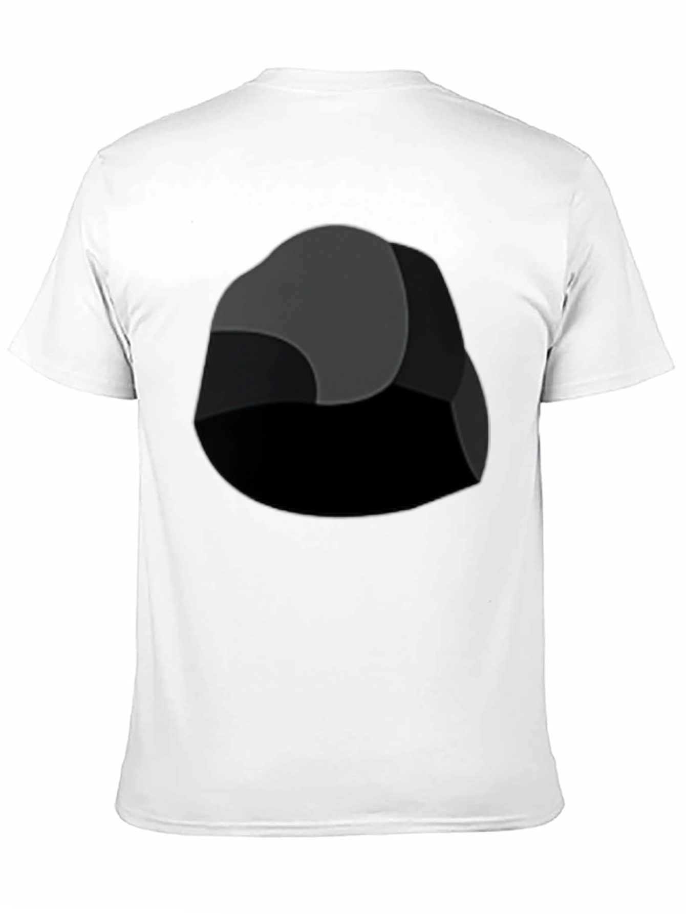 Abstract Rock Graphic Black T-Shirt