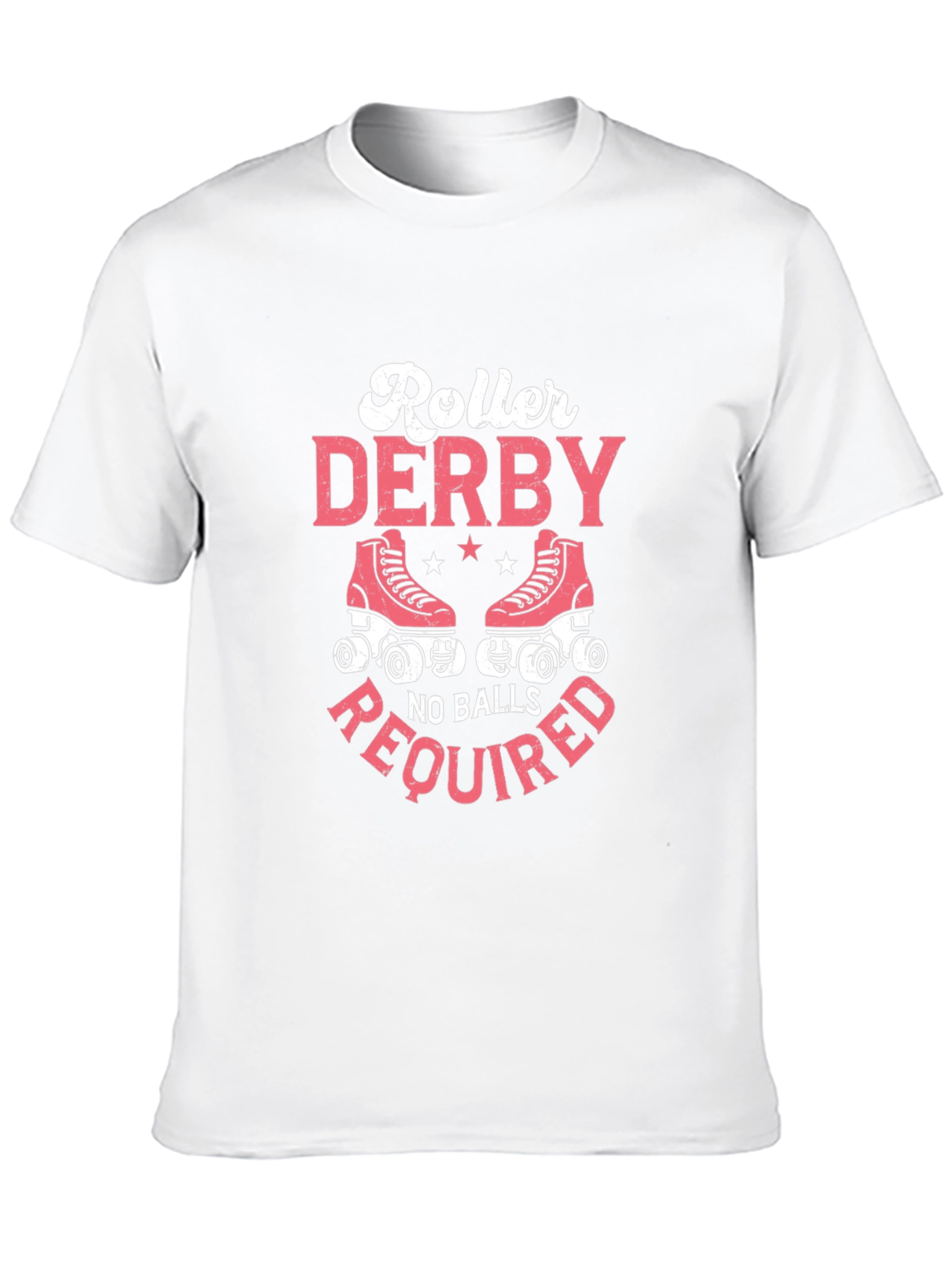 Roller Derby No Balls Required Graphic Tee