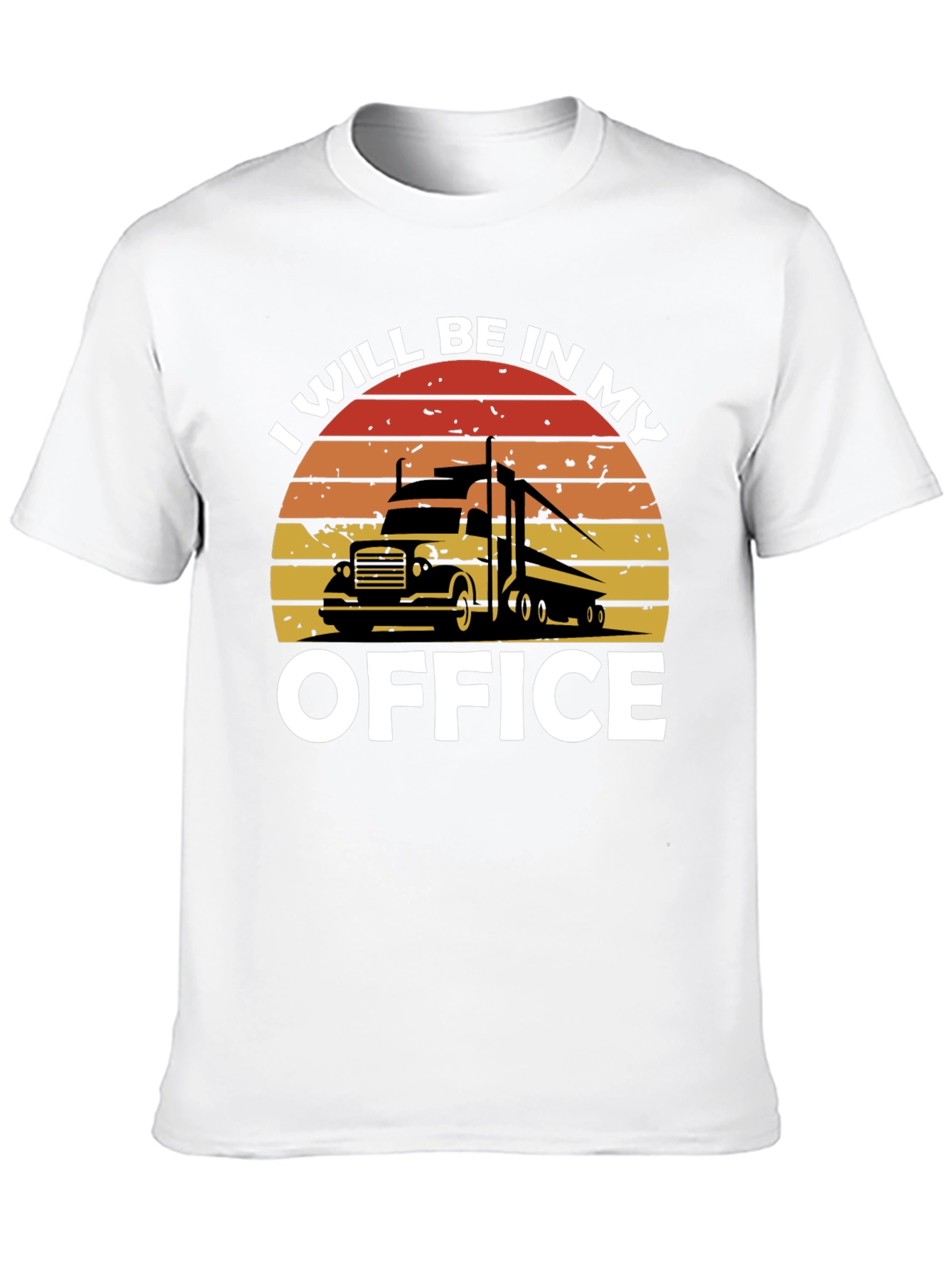 Truckers Office T-Shirt - Driver Life