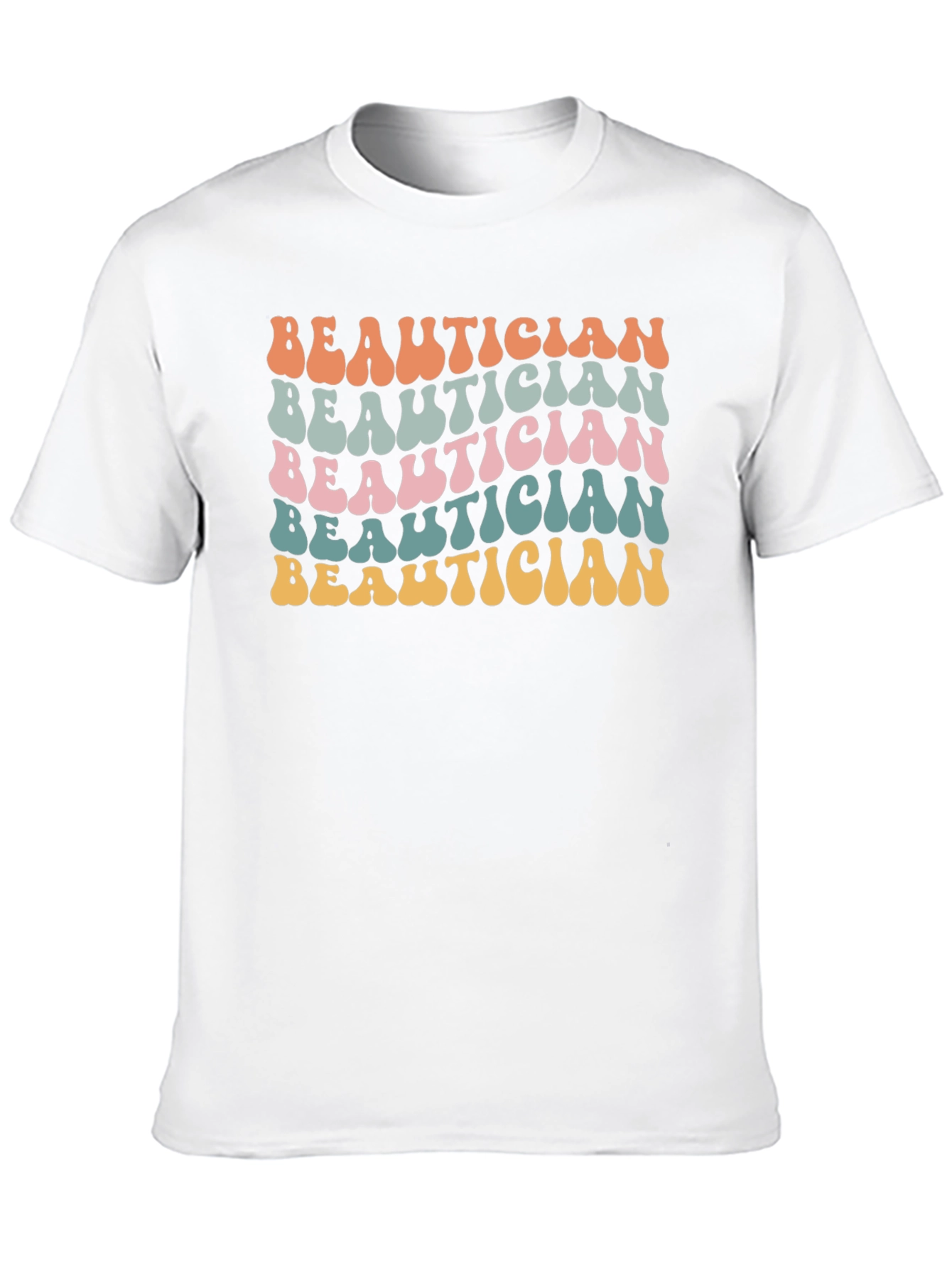Beautician Retro Style Graphic T-Shirt