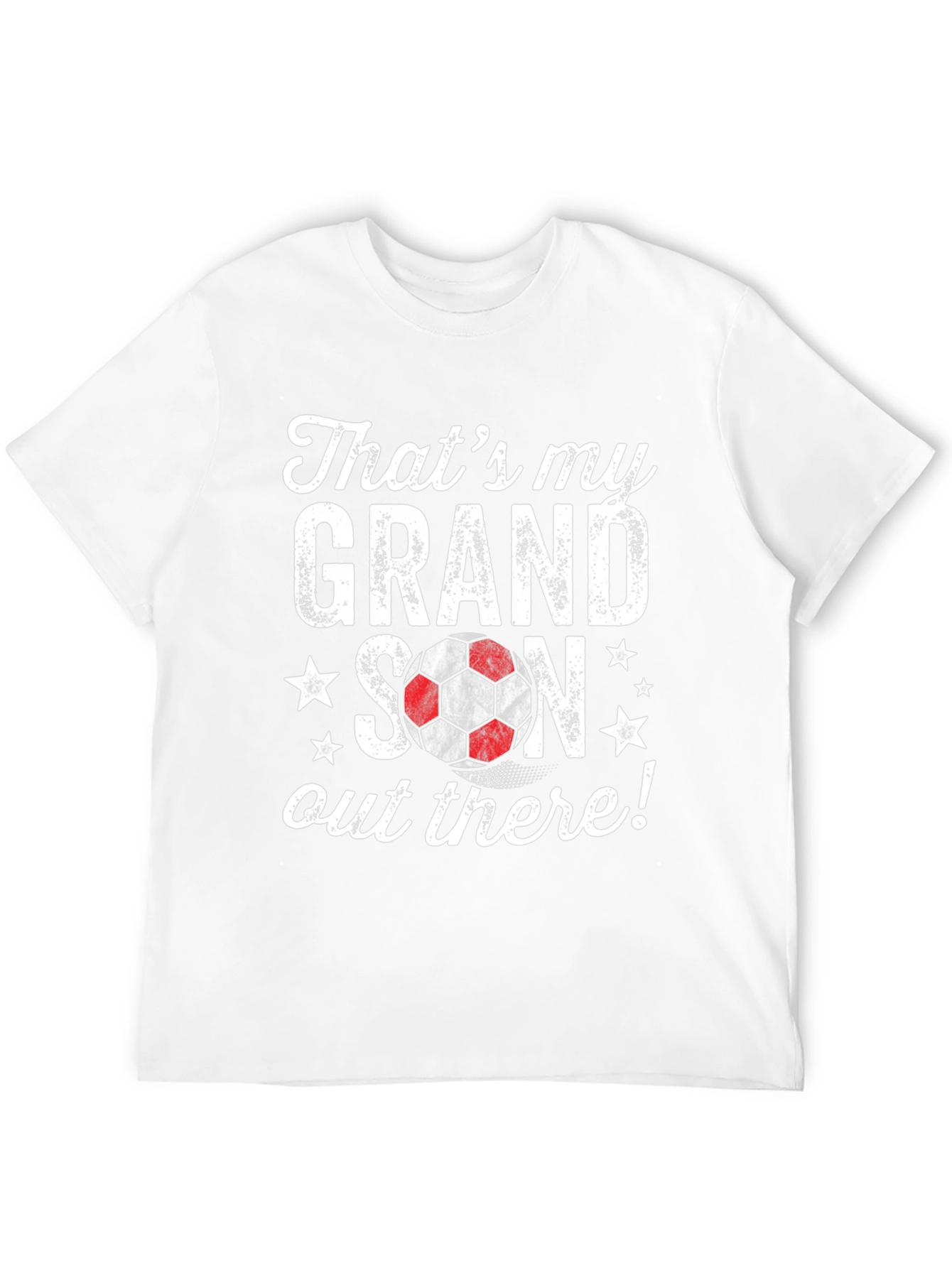 Grandson Soccer T-Shirt: Thats My Grandson Out There!