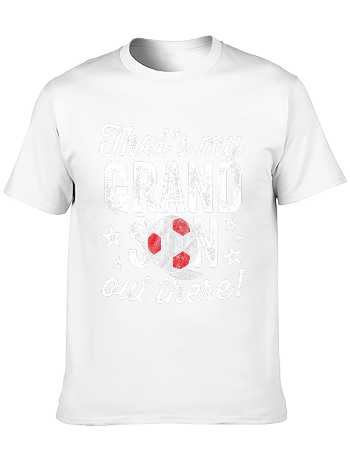 Grandson Soccer T-Shirt: Thats My Grandson Out There!
