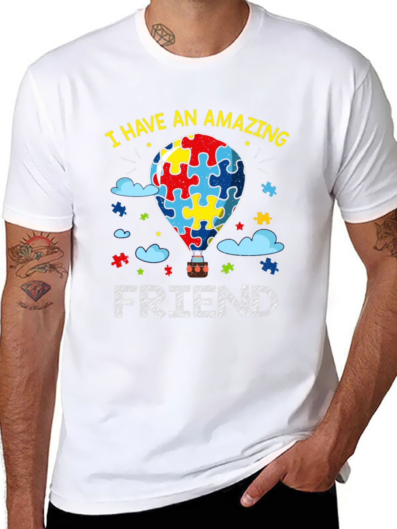 Amazing Friend Autism Awareness T-Shirt