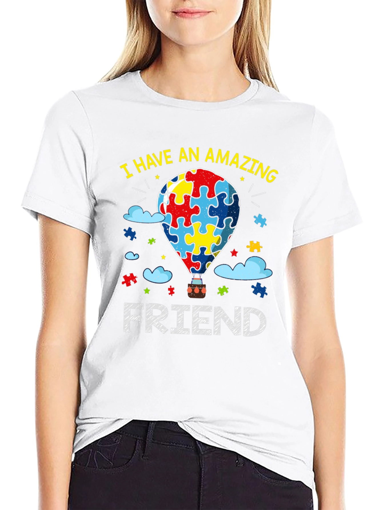 Amazing Friend Autism Awareness T-Shirt