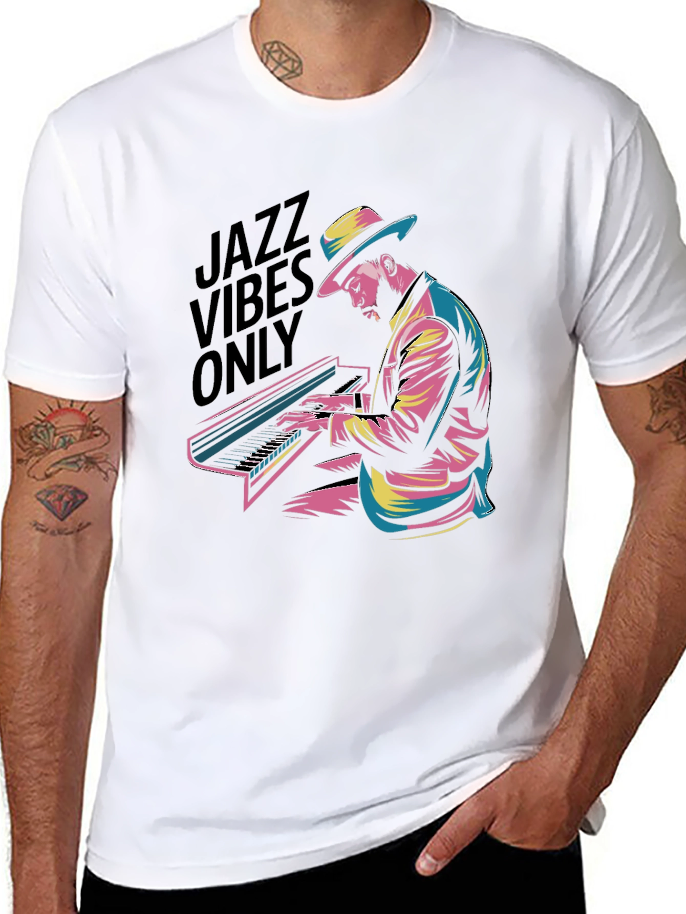 Jazz Vibes Only Graphic Tee