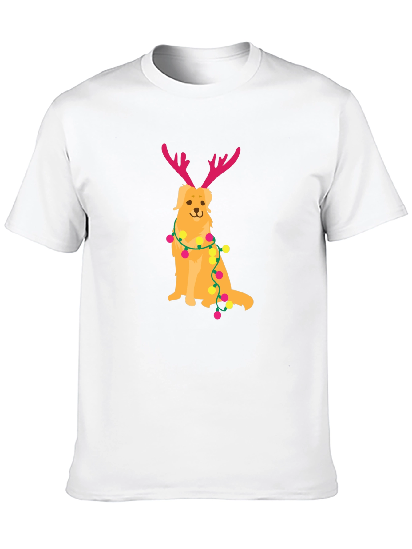 Dog Reindeer Holiday T-Shirt