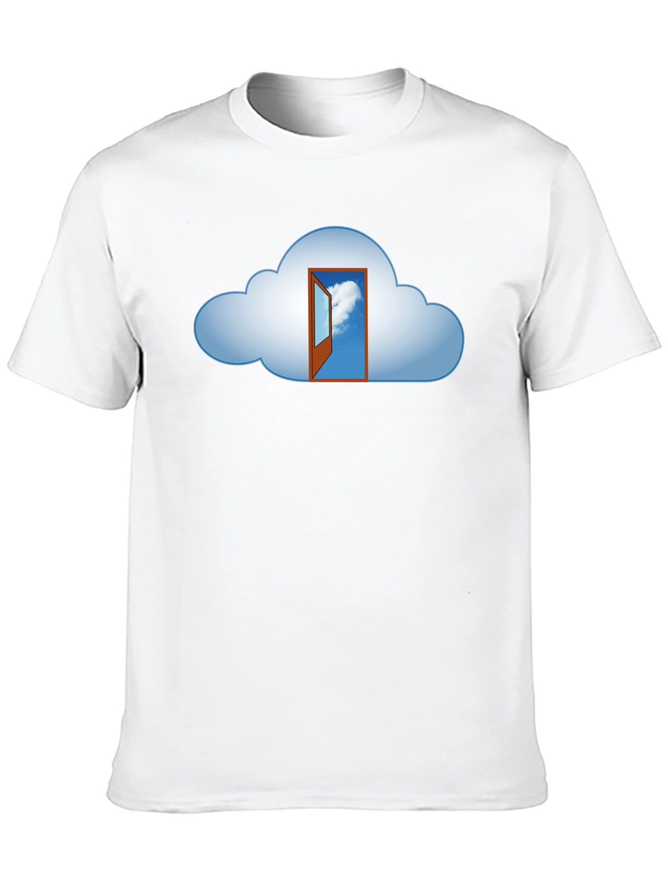 Cloud Doorway Graphic Tee - Unique Design