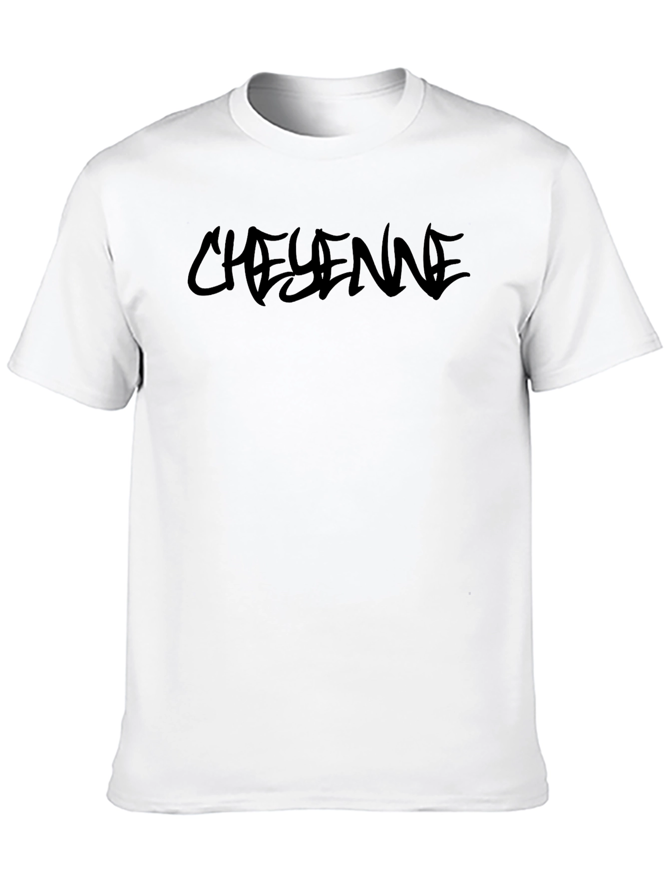 Cheyenne Graphic Black T-Shirt