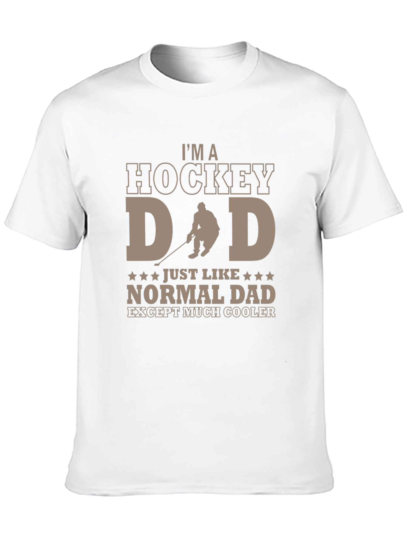 Hockey Dad T-Shirt - Cool Fathers Day Gift