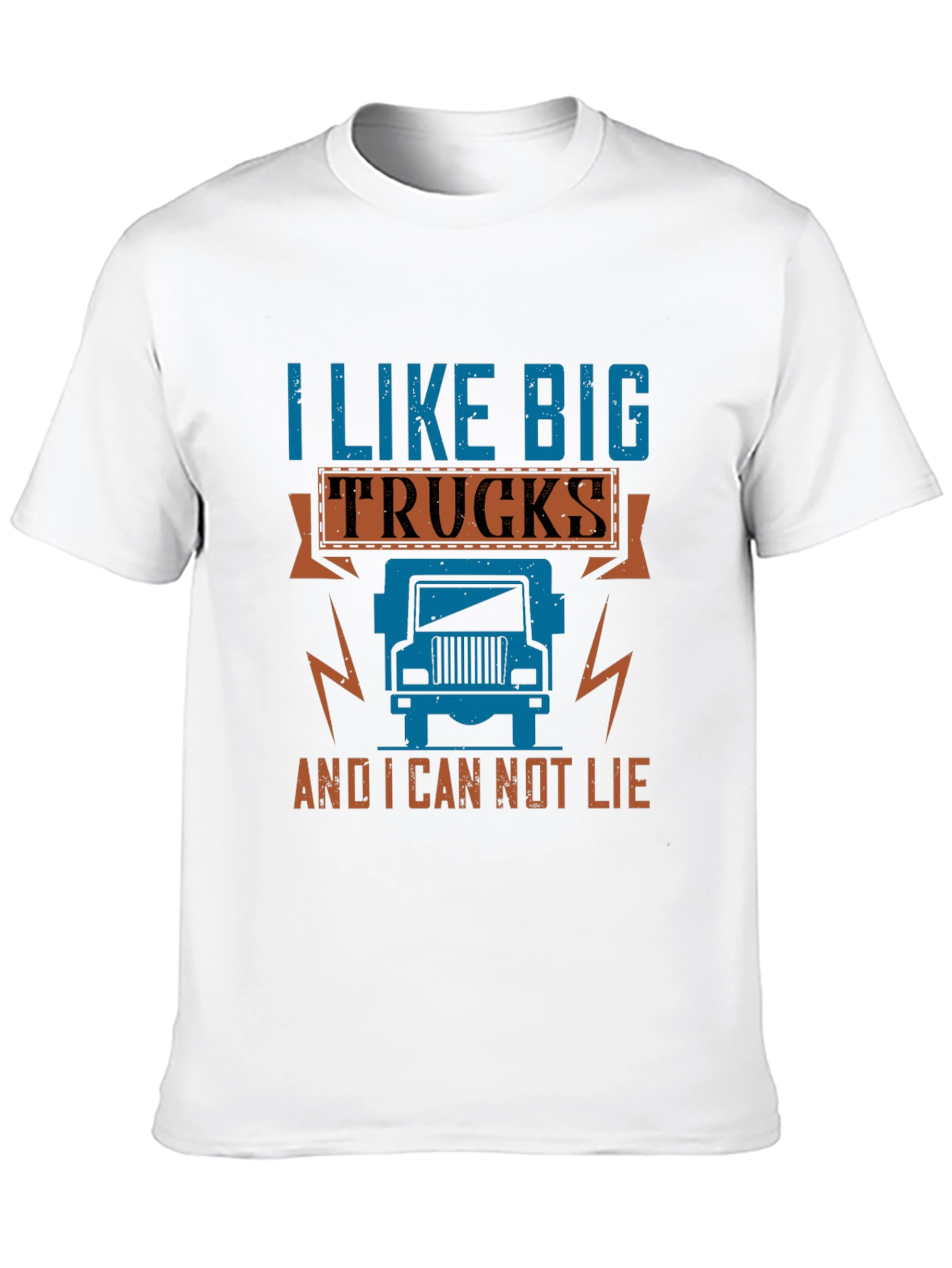 I Like Big Trucks T-Shirt - Novelty Graphic Tee