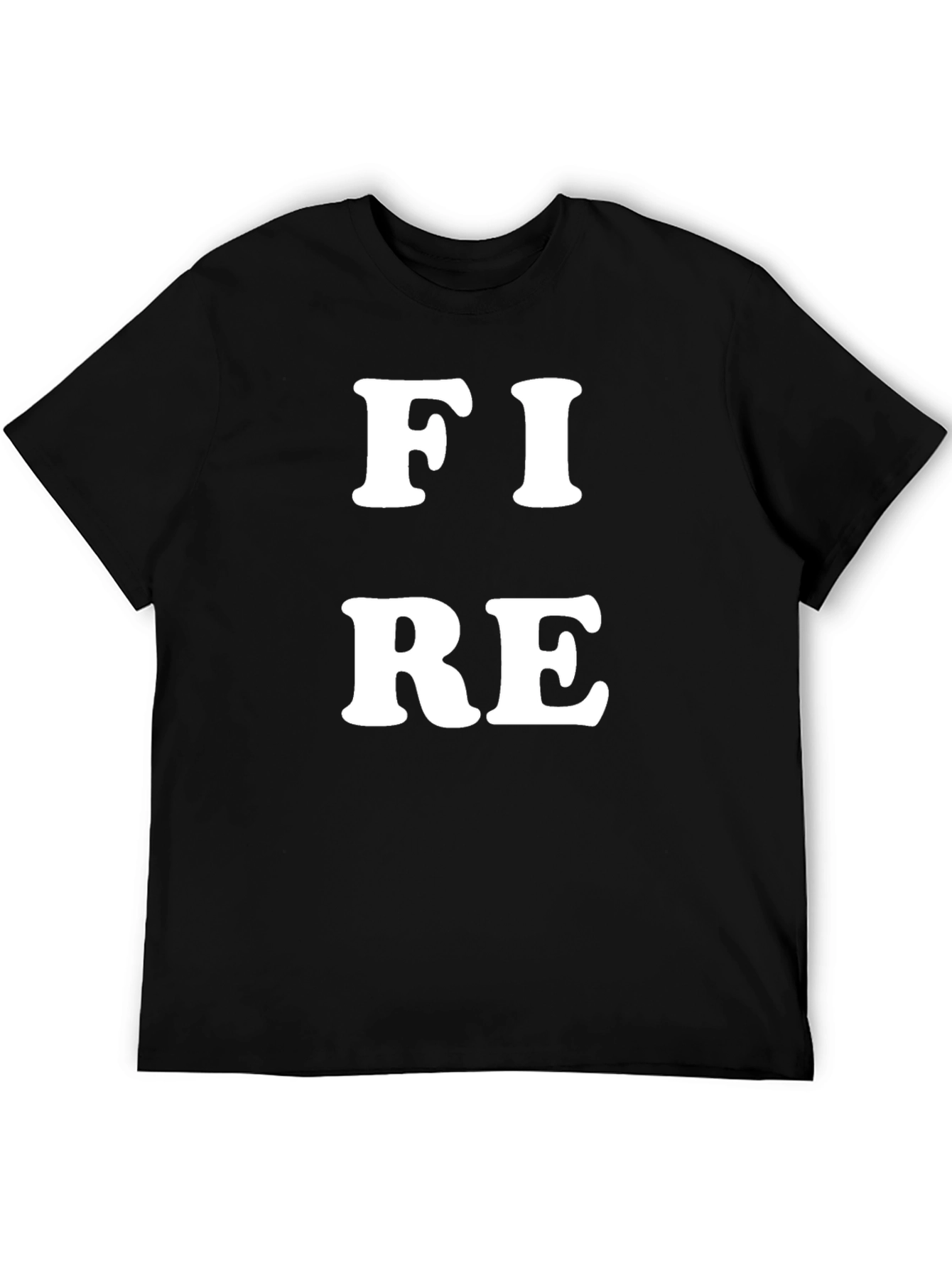 FIRE Graphic Tee - Bold Statement Shirt