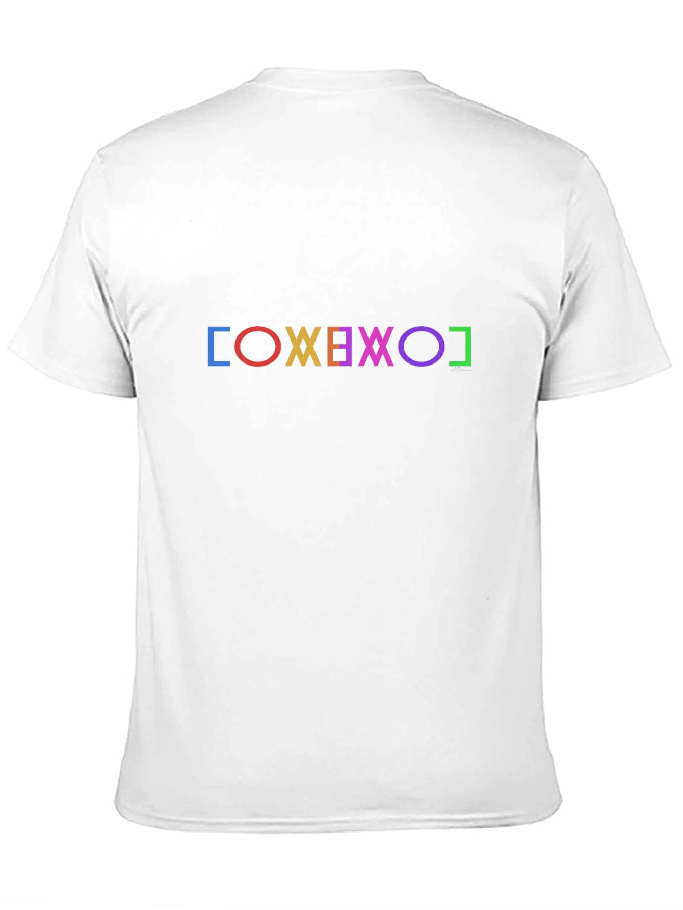 Geometric Symbol T-Shirt - Black