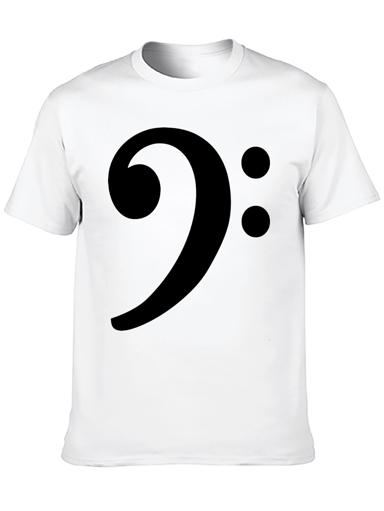 Bass Clef Music T-Shirt - Stylish Musician Apparel
