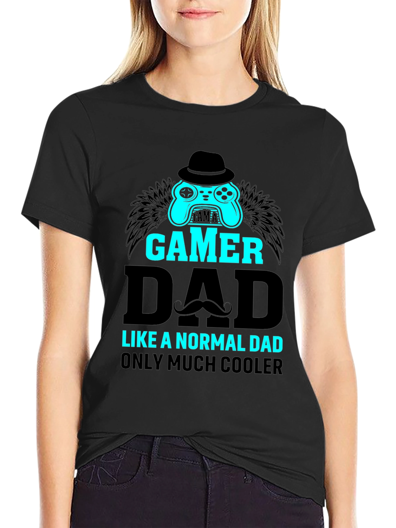 Gamer Dad T-Shirt - Cool Fathers Day Gift