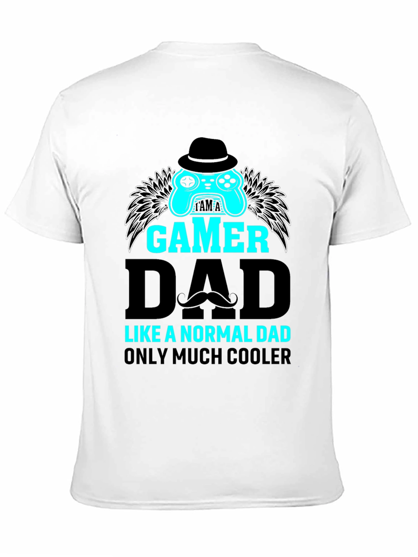Gamer Dad T-Shirt - Cool Fathers Day Gift