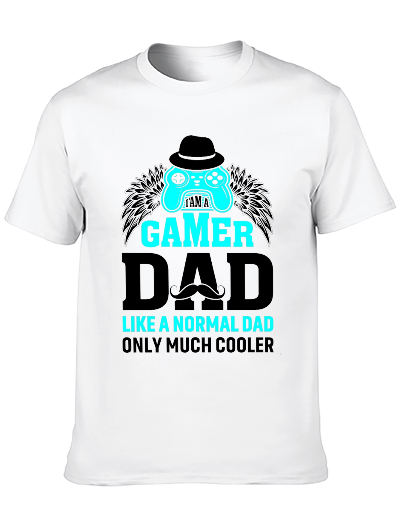 Gamer Dad T-Shirt - Cool Fathers Day Gift