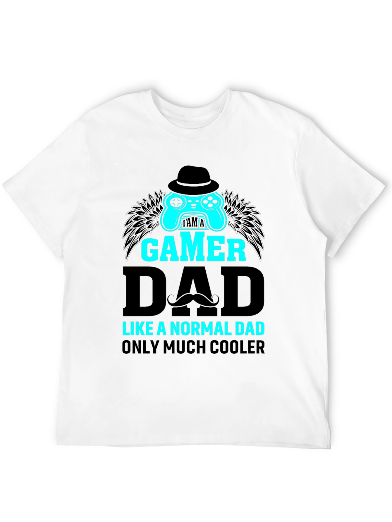 Gamer Dad T-Shirt - Cool Fathers Day Gift