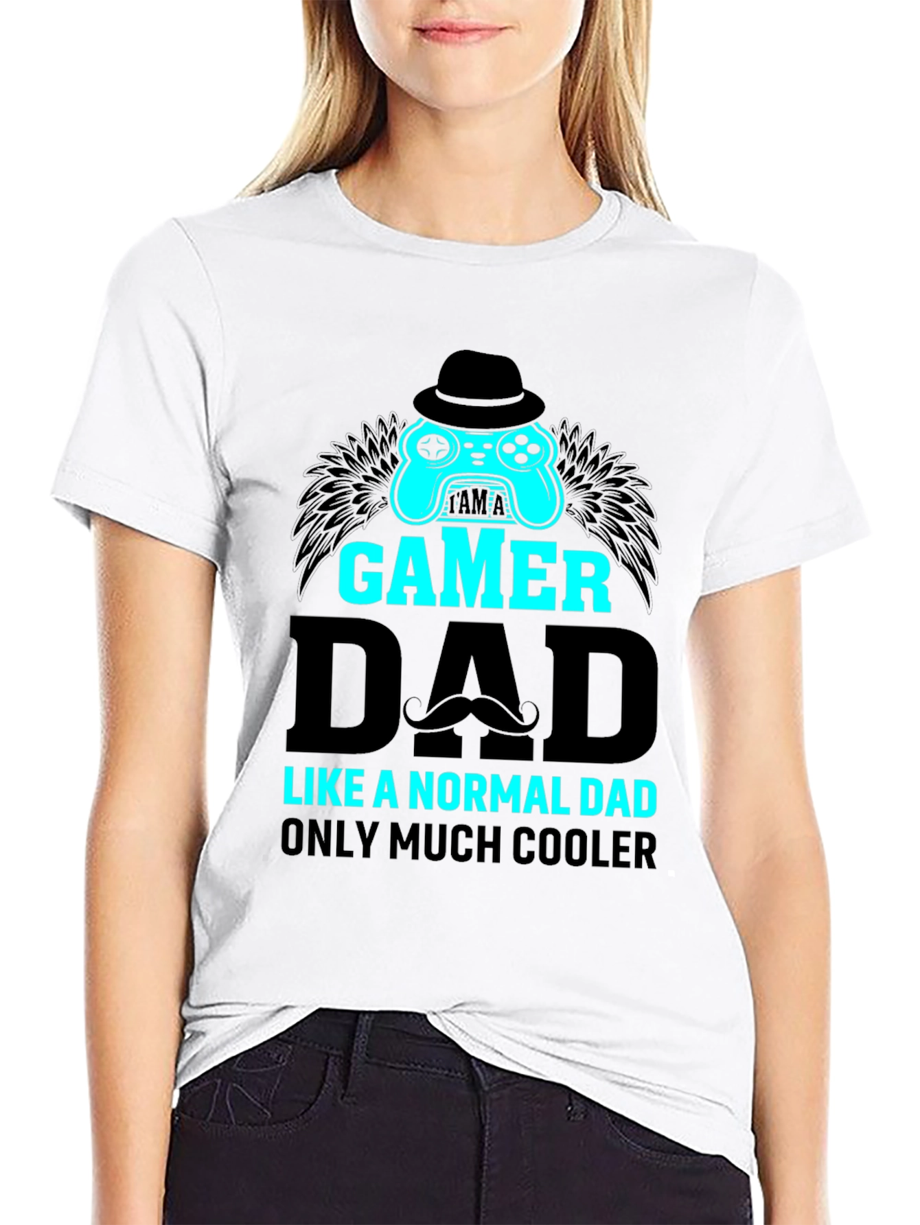 Gamer Dad T-Shirt - Cool Fathers Day Gift
