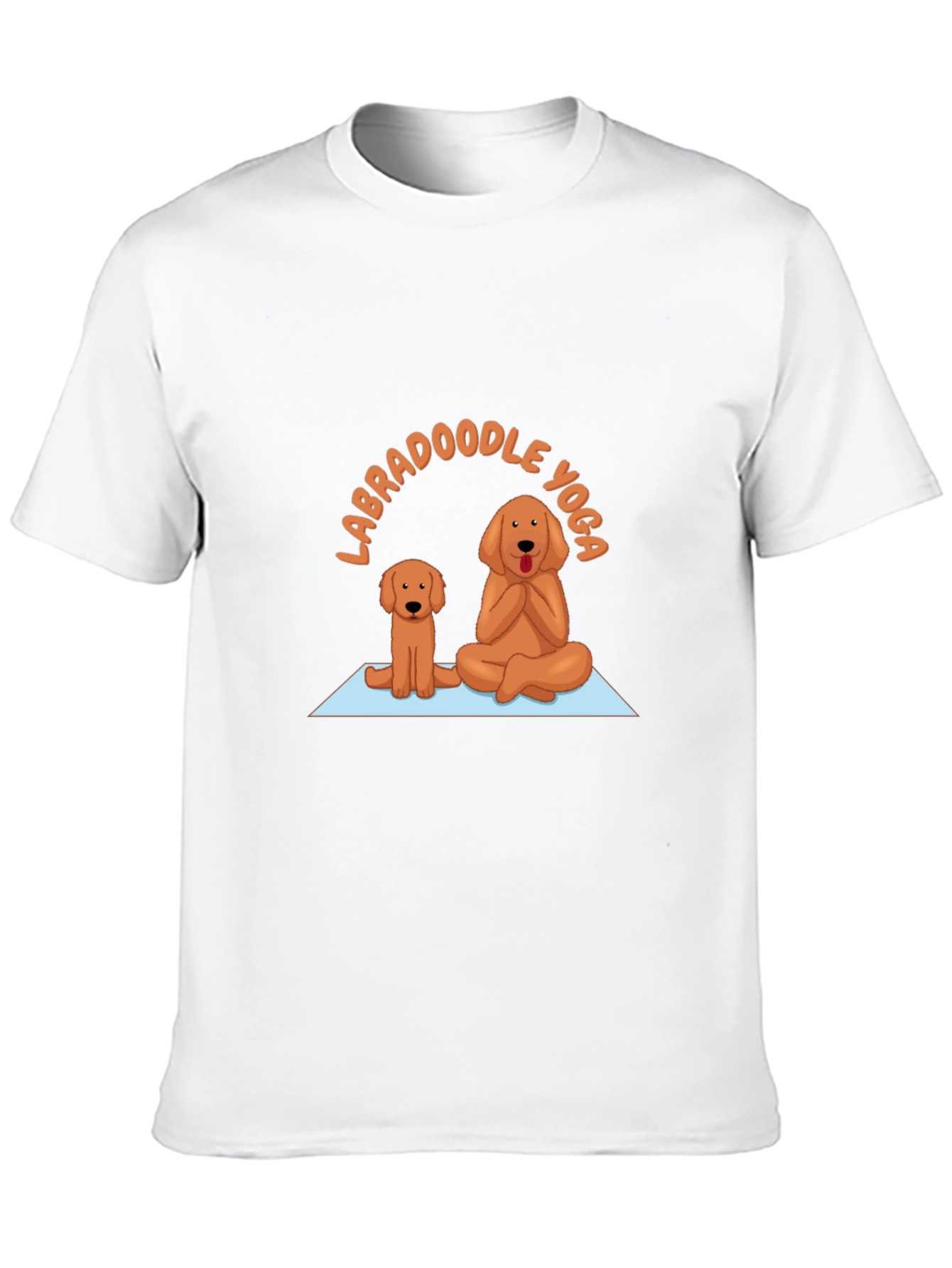 Labradoodle Yoga Graphic T-Shirt