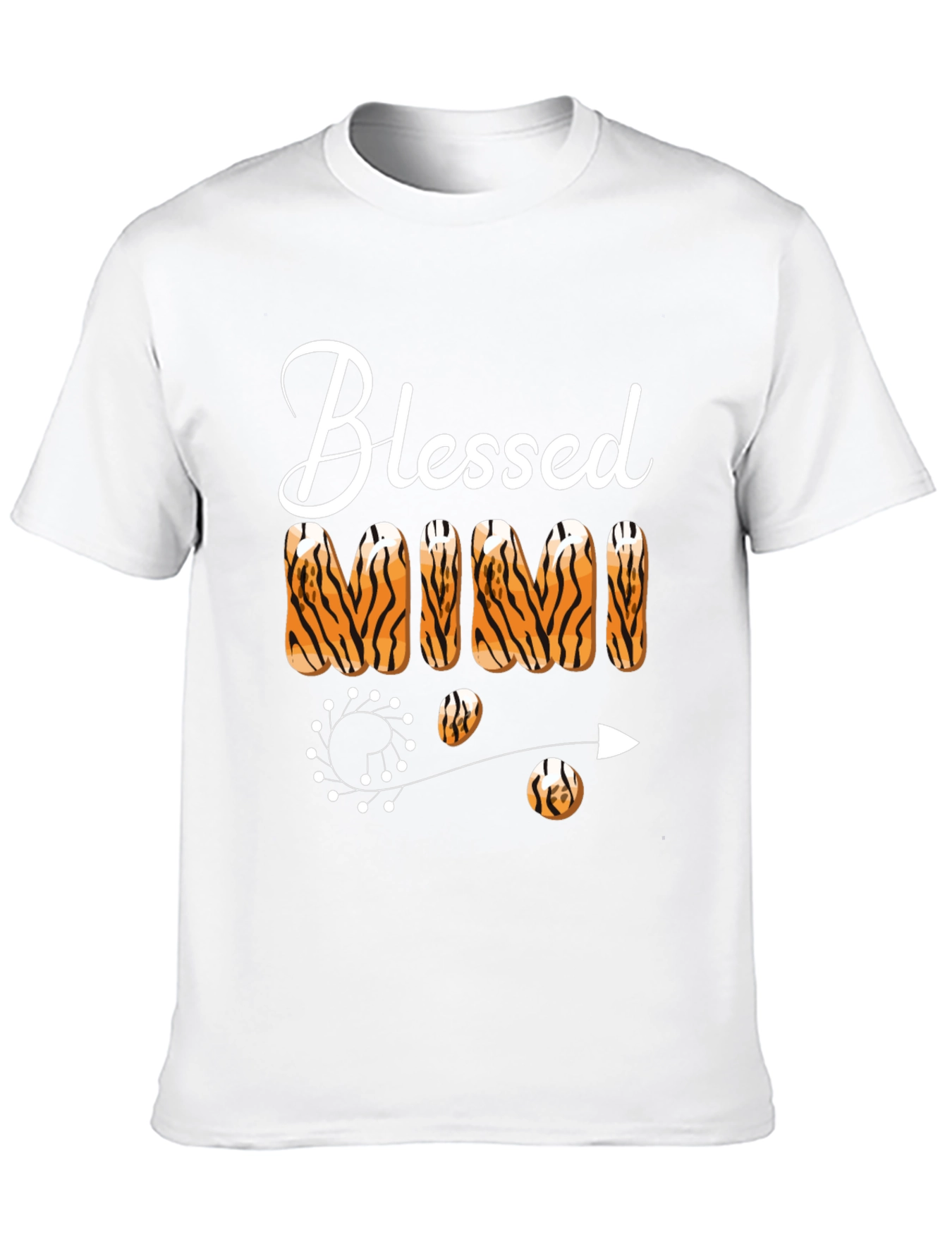 Blessed Mimi Tiger Print T-Shirt