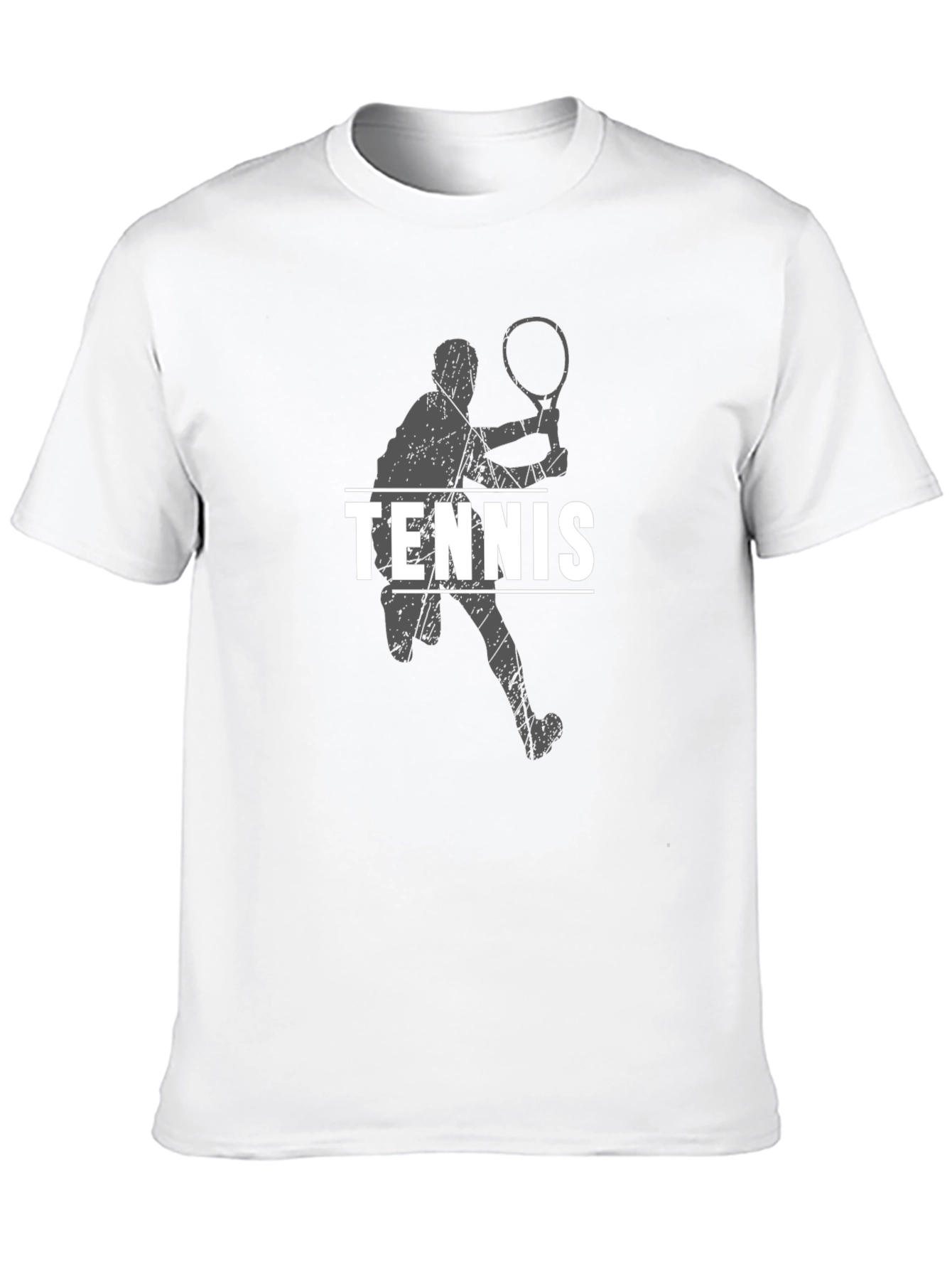 Tennis Player Graphic Tee - Stylish Sport T-Shirt