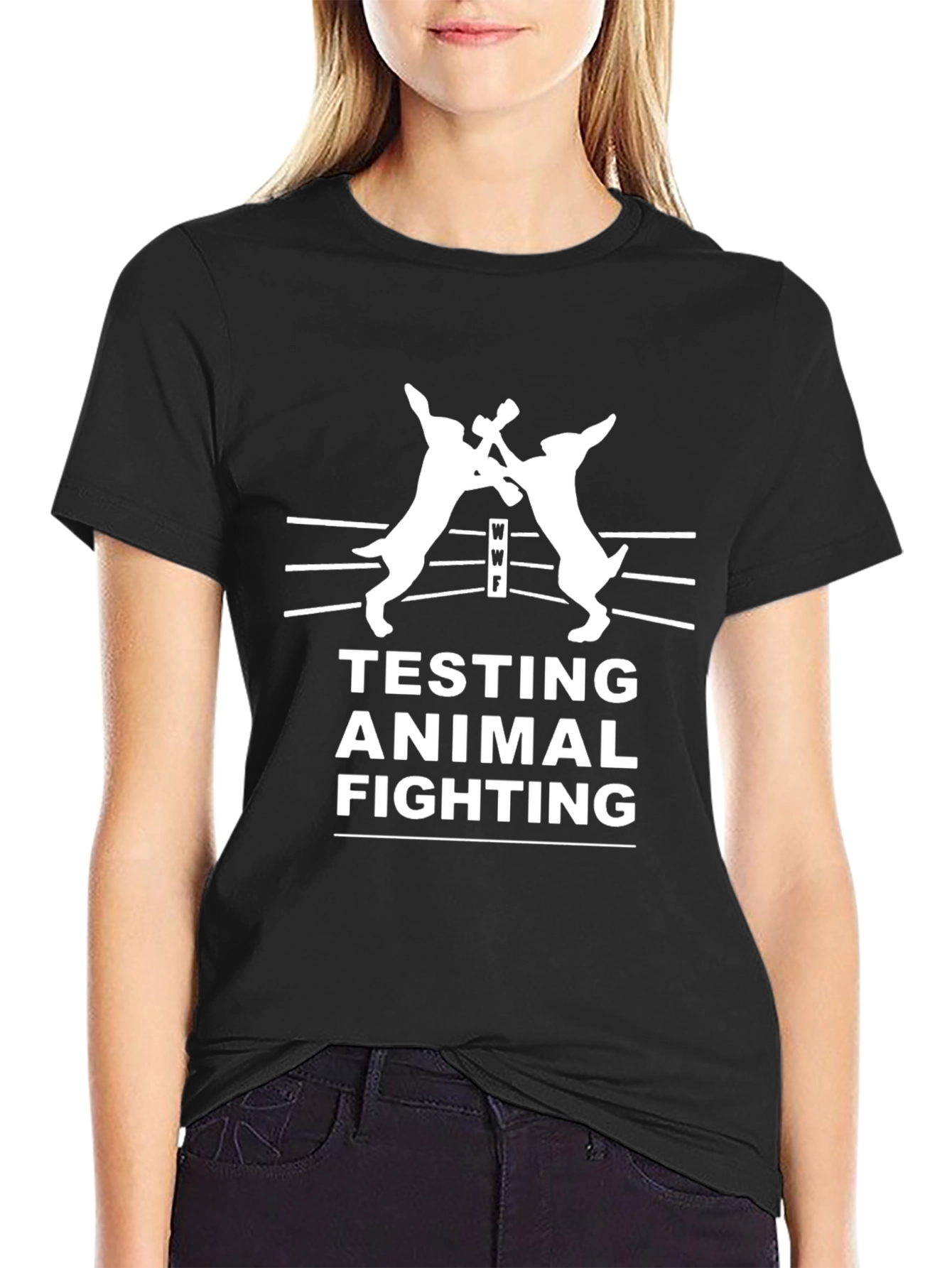 Animal Fighting Humor T-Shirt