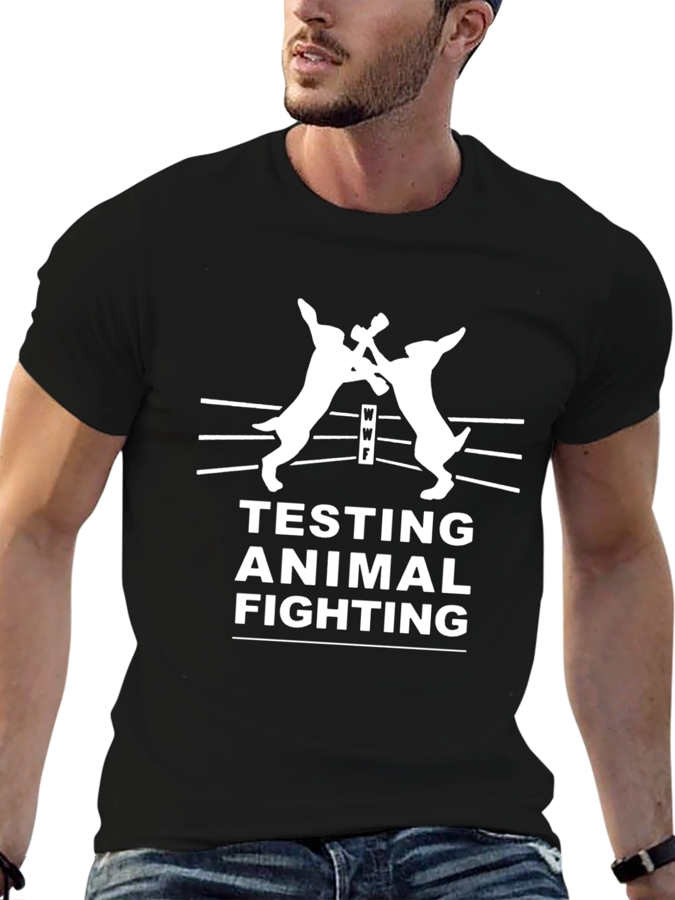 Animal Fighting Humor T-Shirt