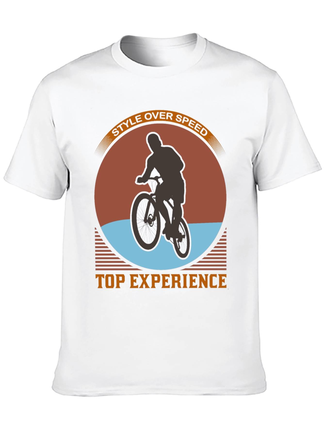 Style Over Speed Mountain Bike Graphic Tee