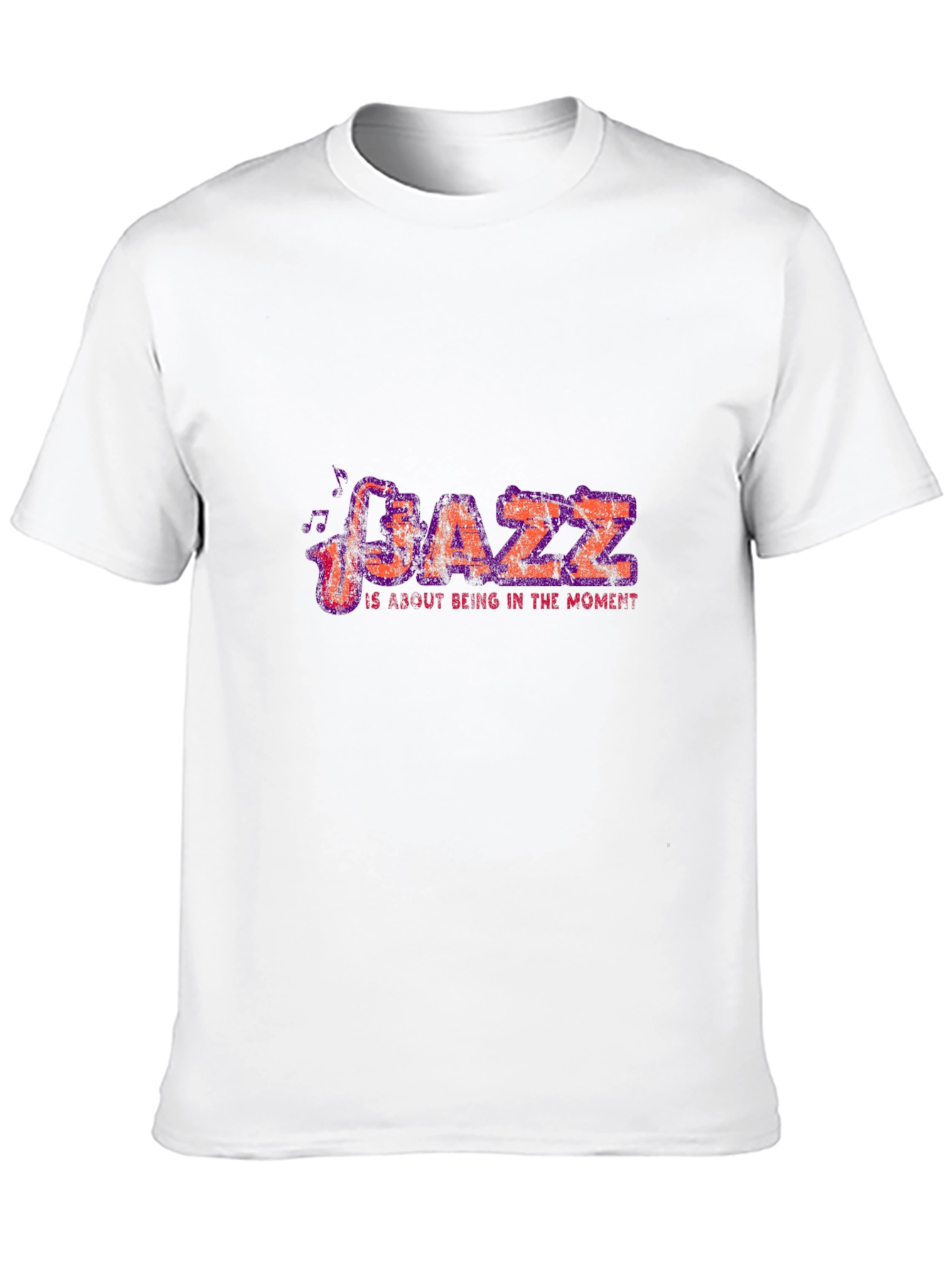 Jazz Music T-Shirt - Being in the Moment Design